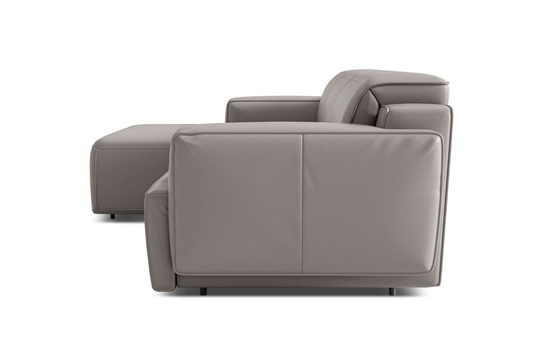 Bain Leather Recliner Sectional Sofa