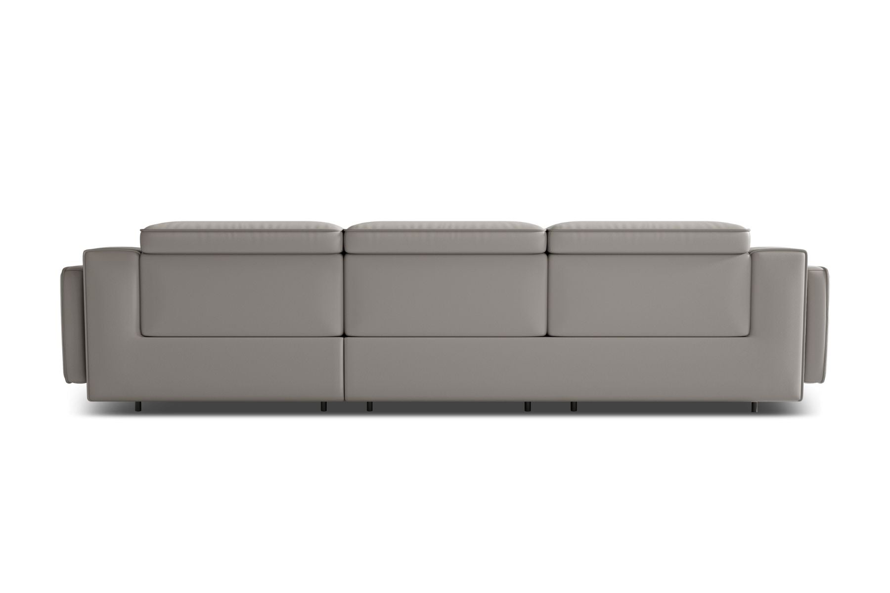 Bain Leather Recliner Sectional Sofa