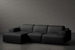 Bain Leather Recliner Sectional Sofa