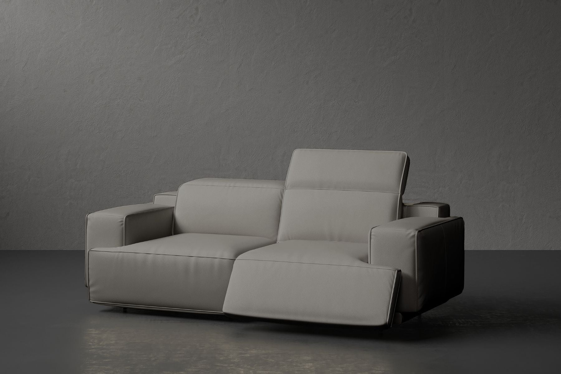 Bain Nordic Royal Hygge™ Leather Recliner Sofa