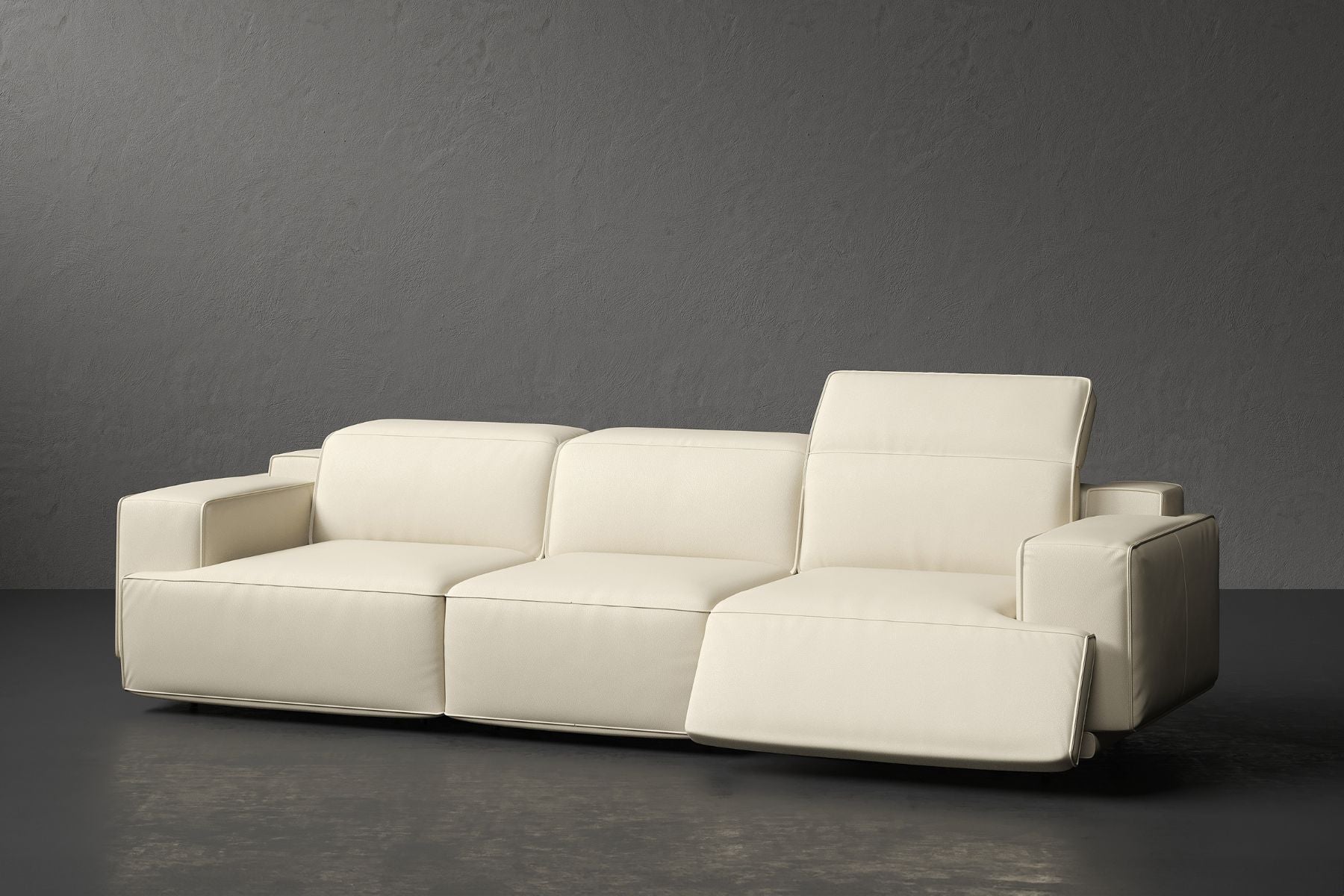 Bain Leather Recliner Sofa