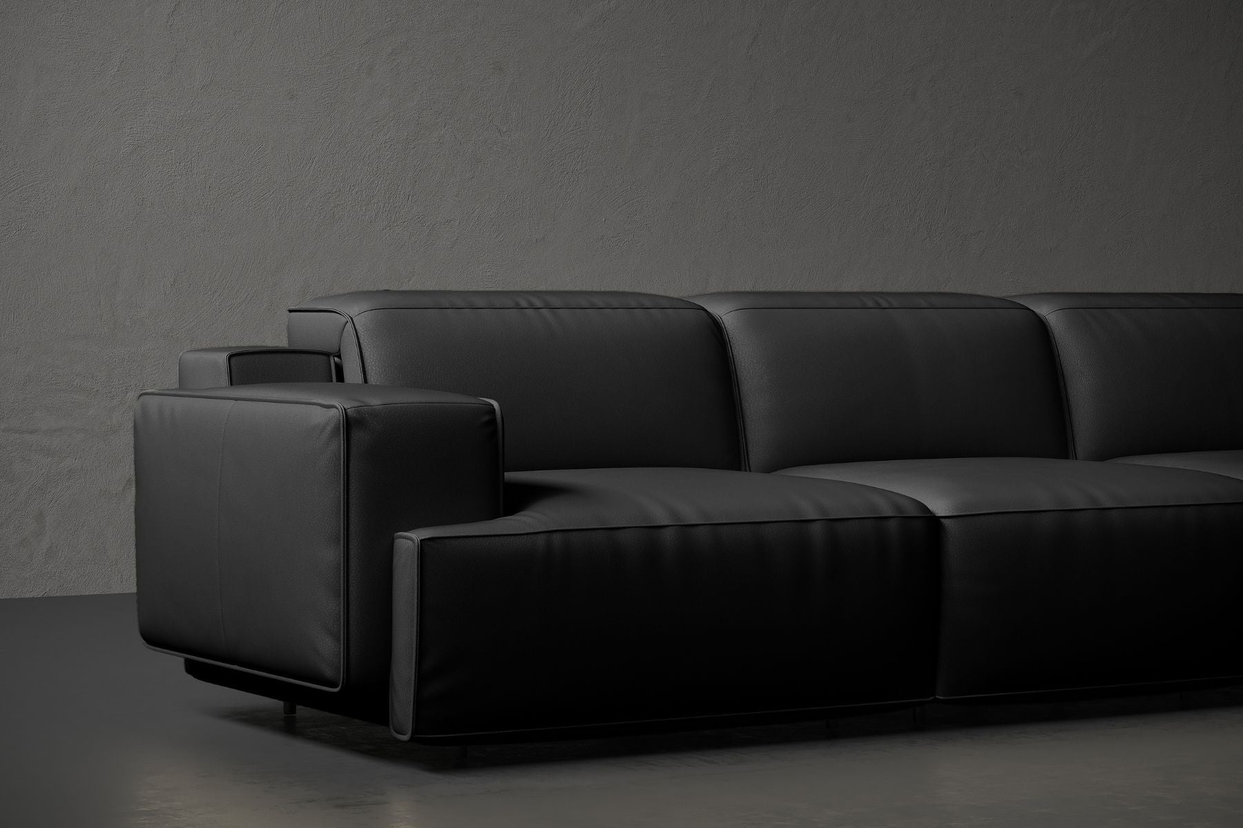 Bain Nordic Royal Hygge™ Leather Recliner Sofa