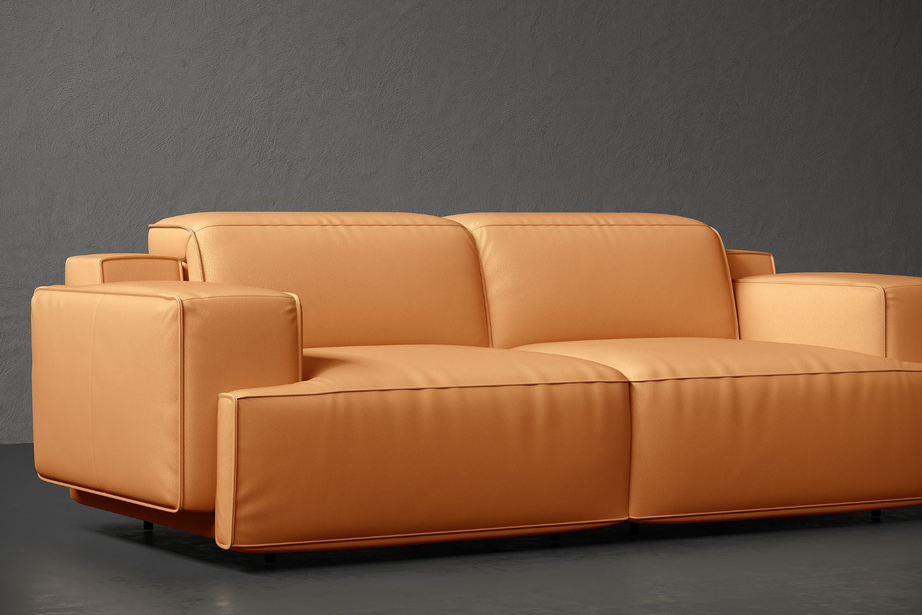 Bain Nordic Royal Hygge™ Leather Recliner Sofa
