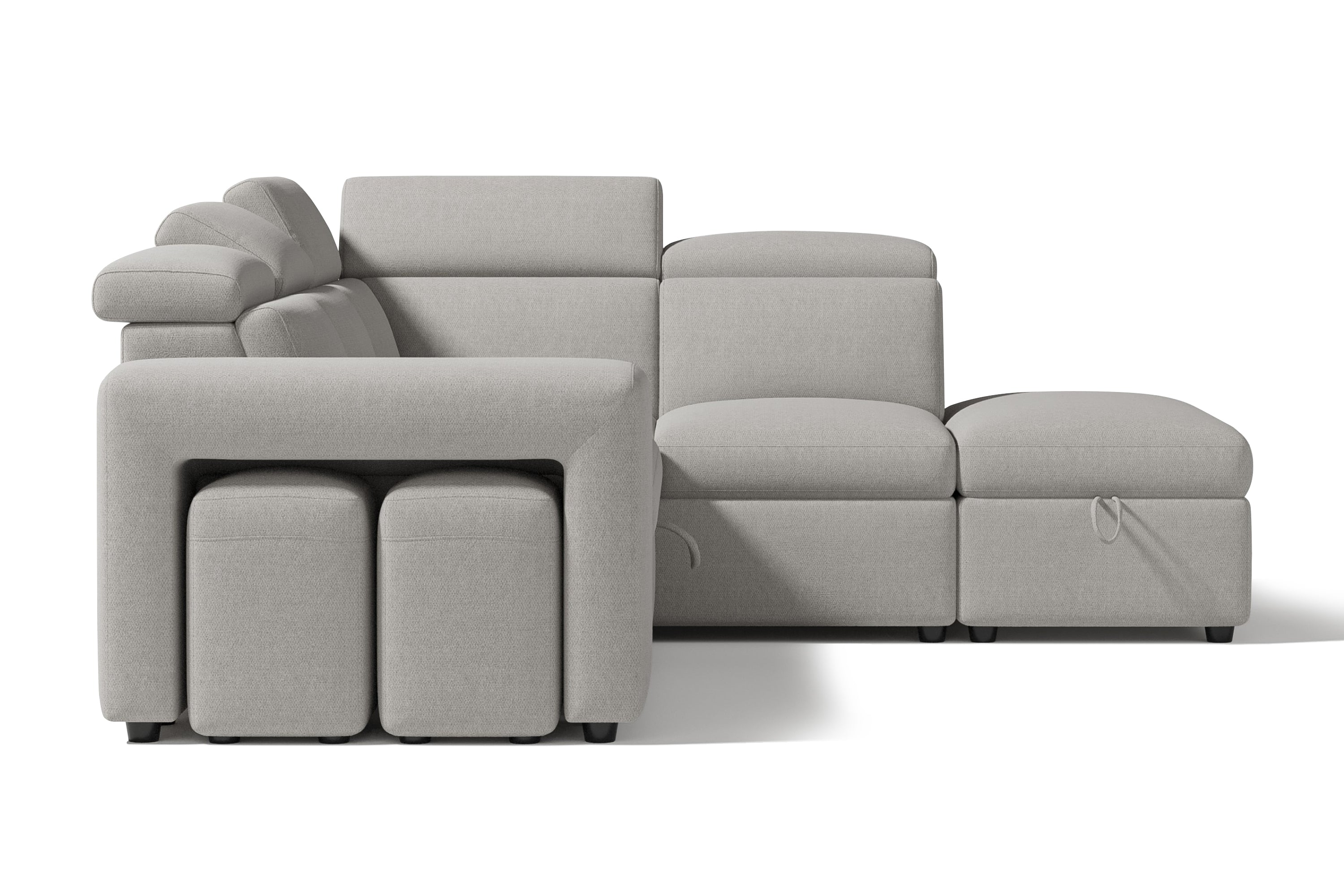 Finn Fabric Sectional Sofa Bed