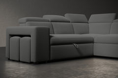 Finn Fabric Sectional Sofa Bed