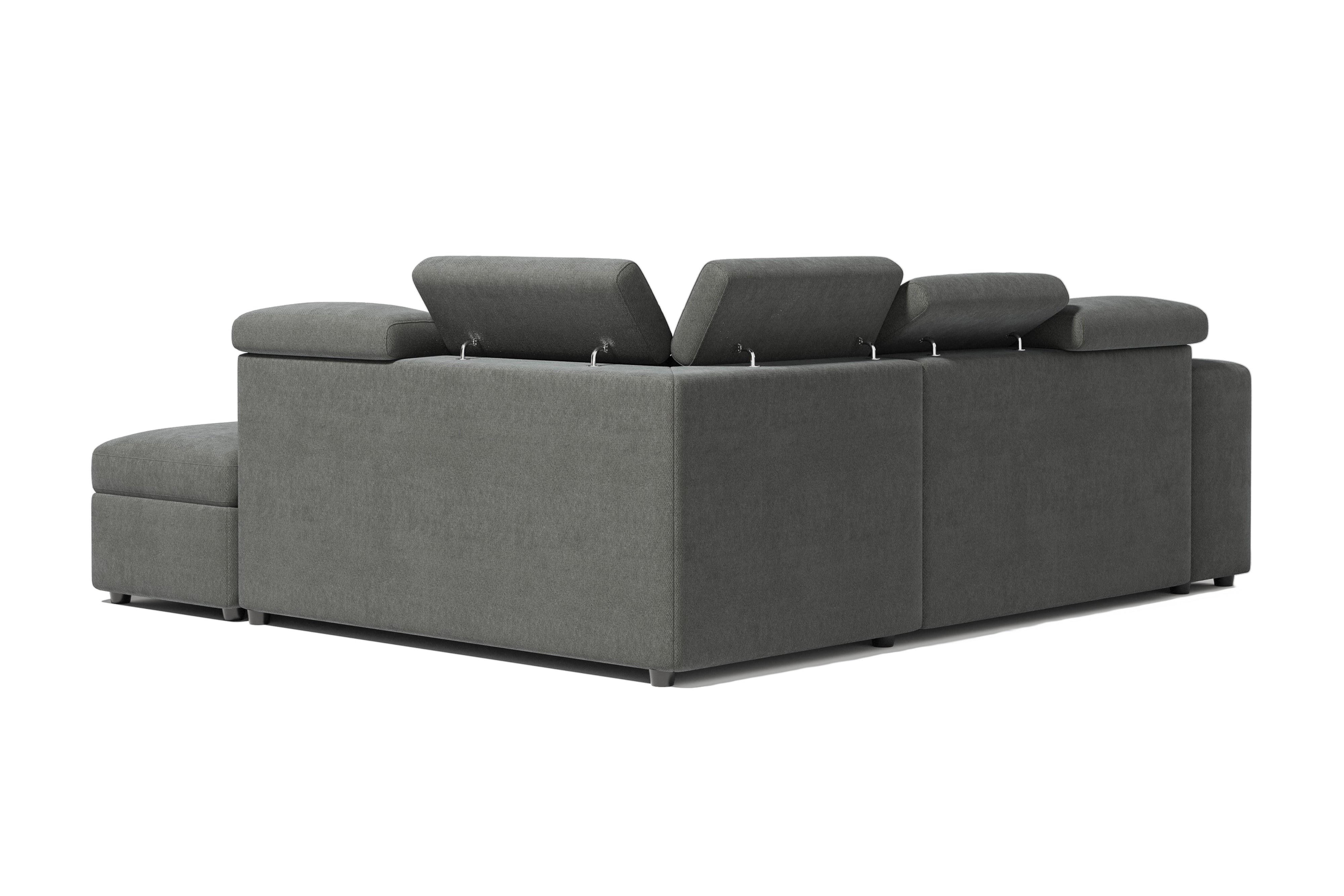 Finn Fabric Sectional Sofa Bed