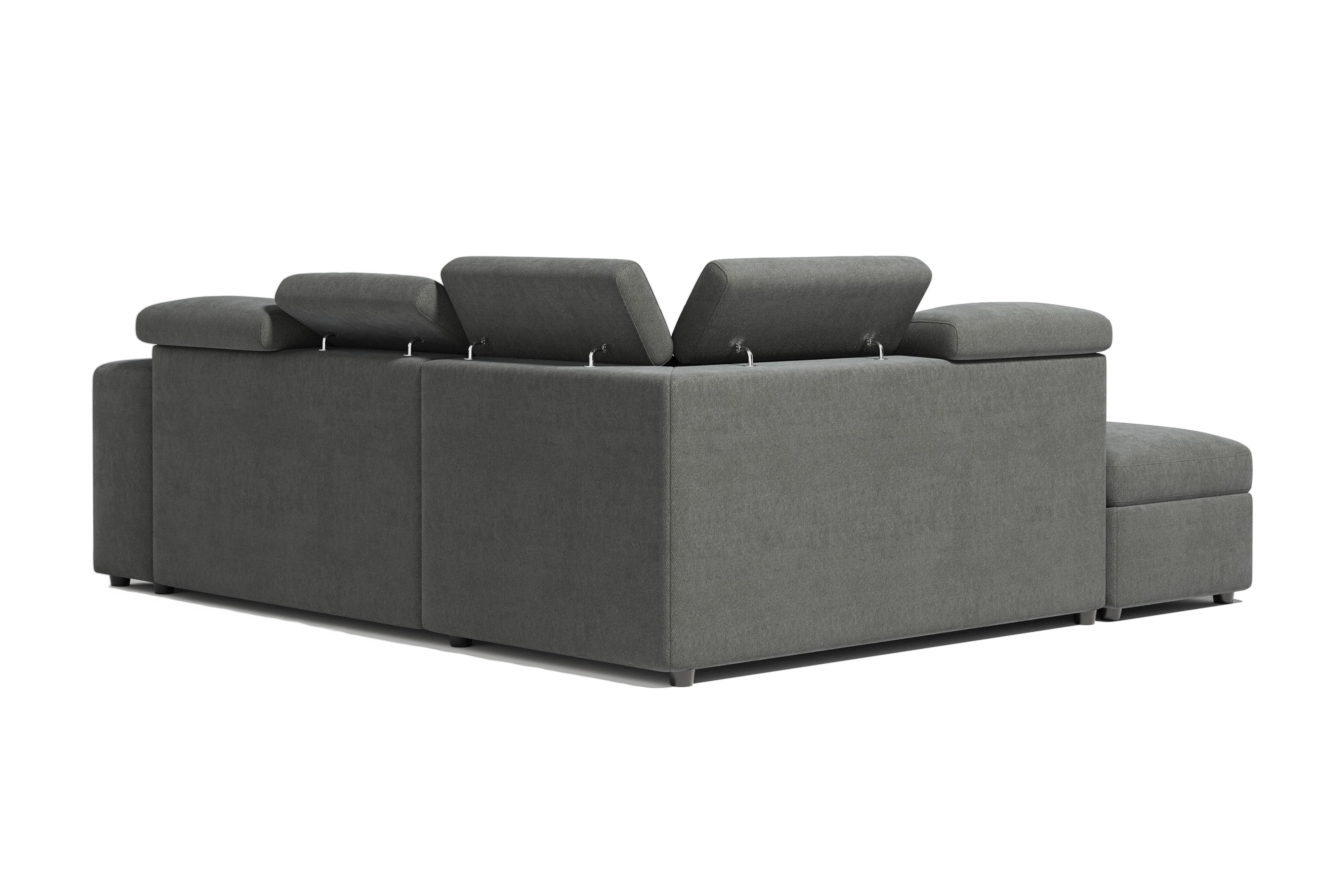 Finn Fabric Sectional Sofa Bed