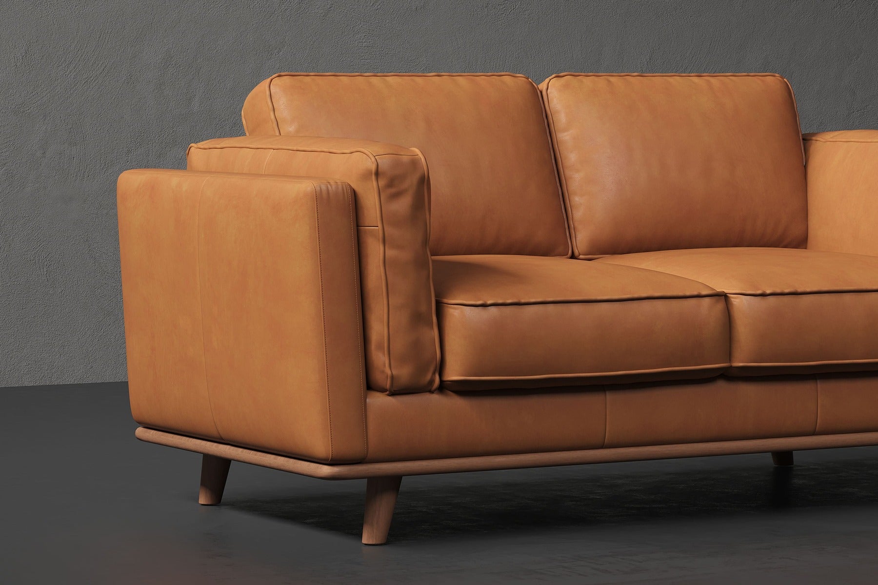 Maestro 3 Seater Leather Sofa