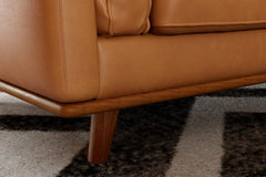 Maestro Nordic Hygge™ Leather Corner Sectional Sofa with ComfortSoft™ Technology