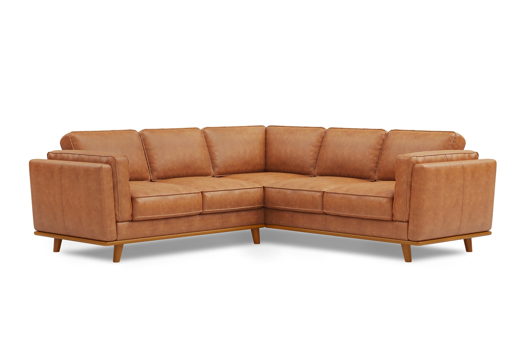 Maestro Leather Corner Sectional Sofa