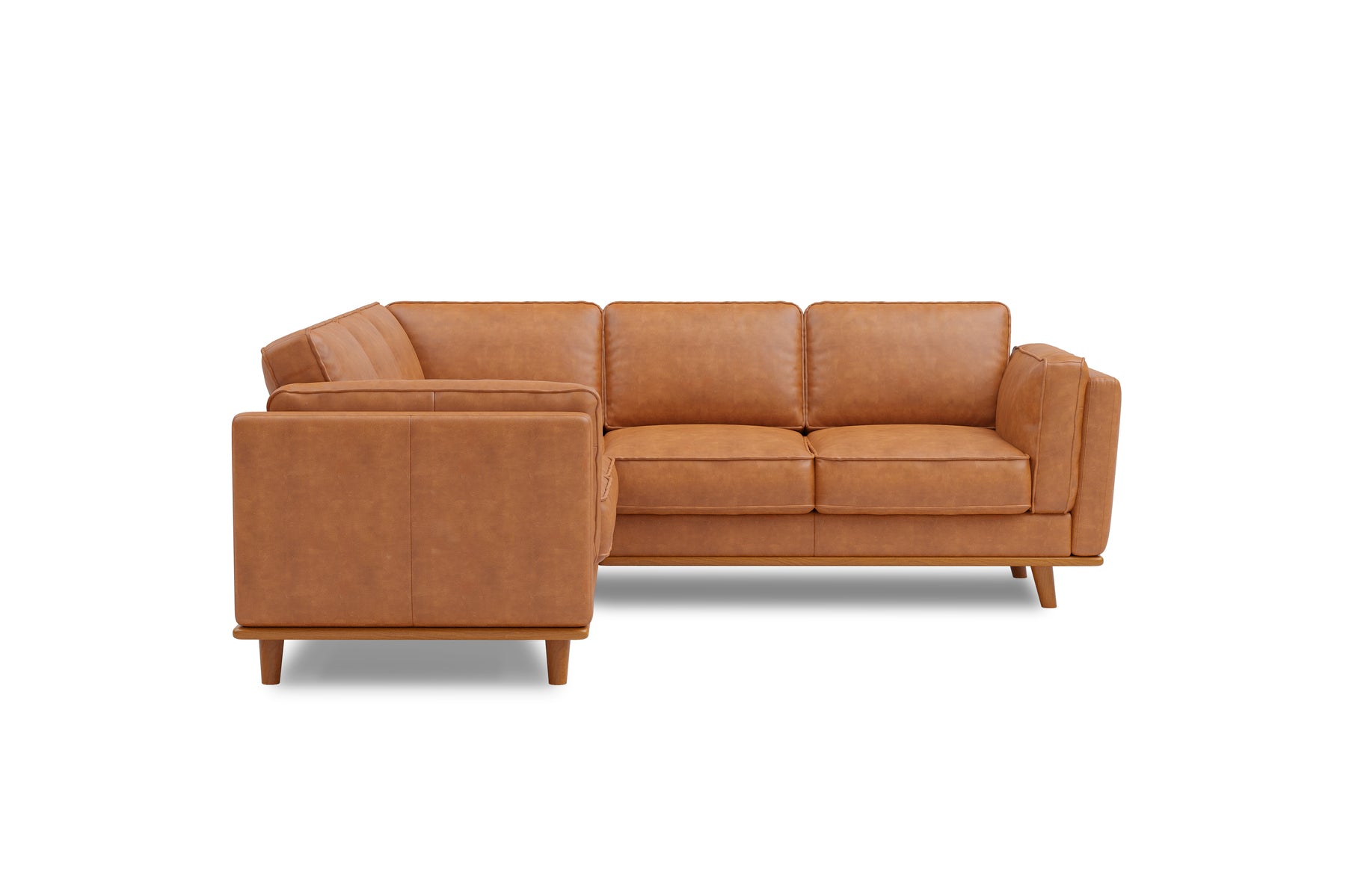 Maestro Leather Corner Sectional Sofa