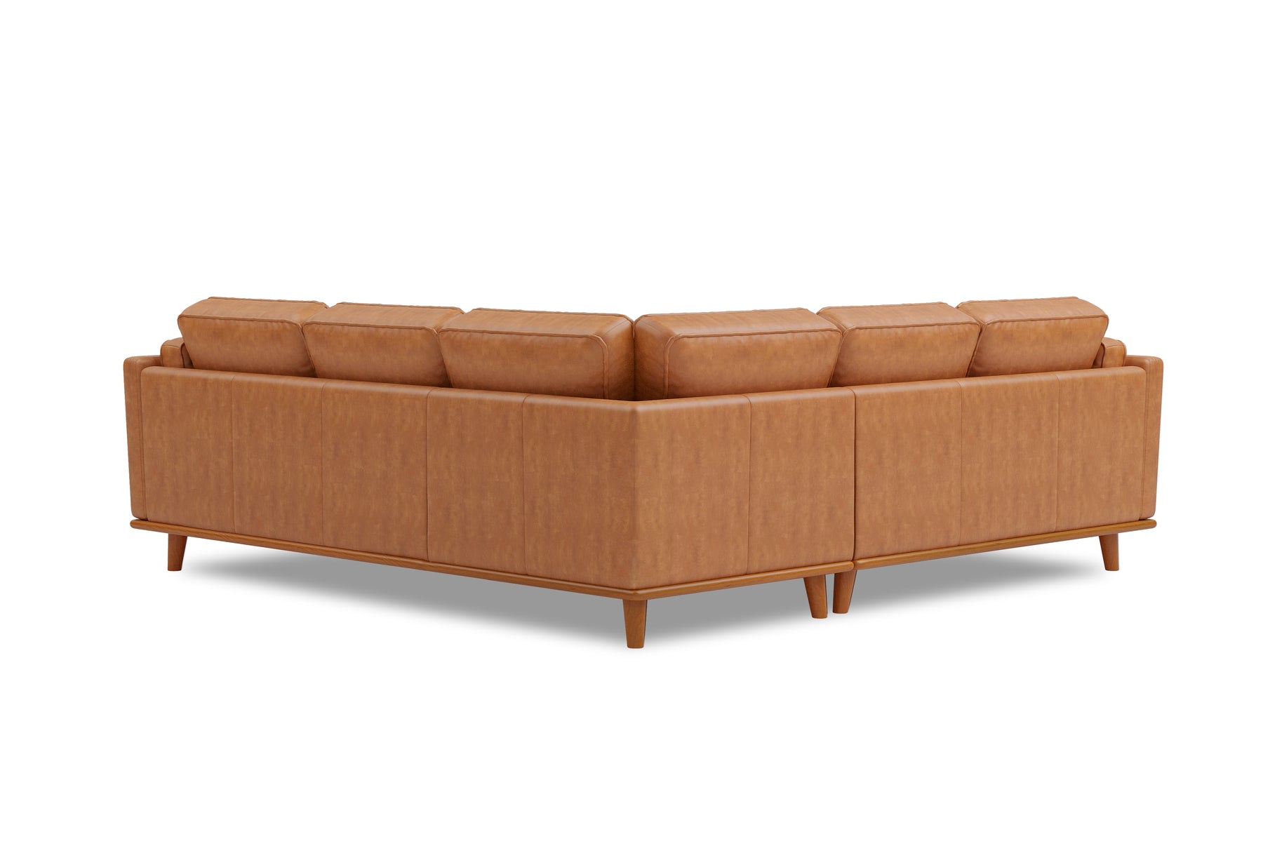 Maestro Leather Corner Sectional Sofa