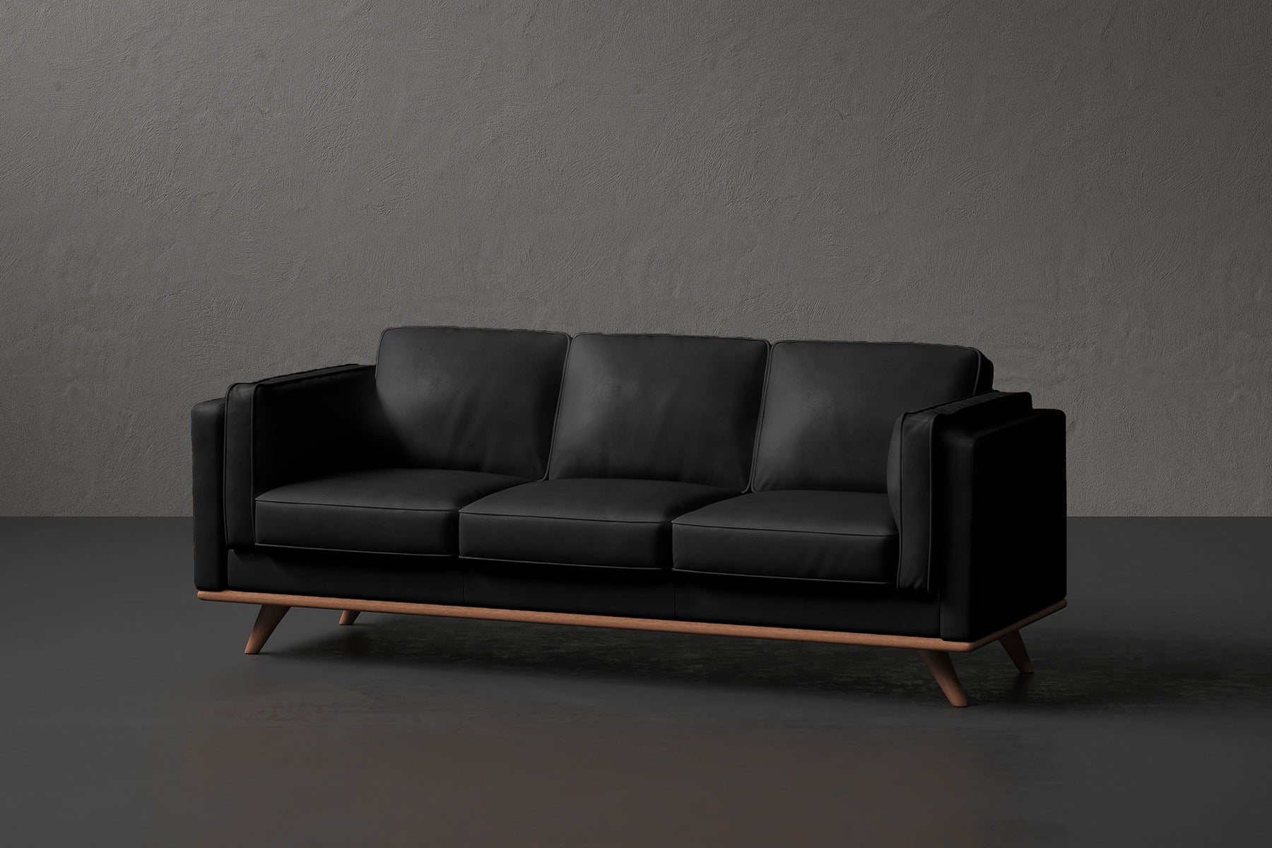 Maestro 3 Seater Leather Sofa
