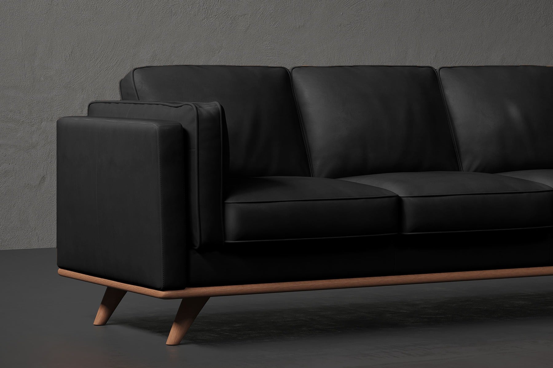 Maestro 3 Seater Leather Sofa