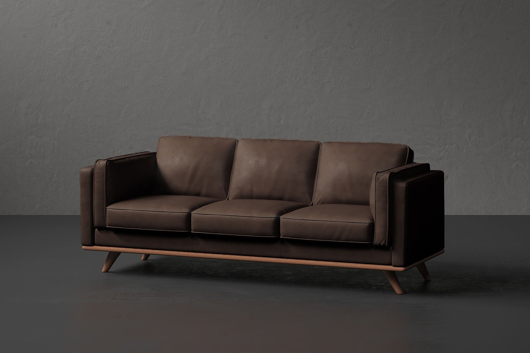 Maestro 3 Seater Leather Sofa