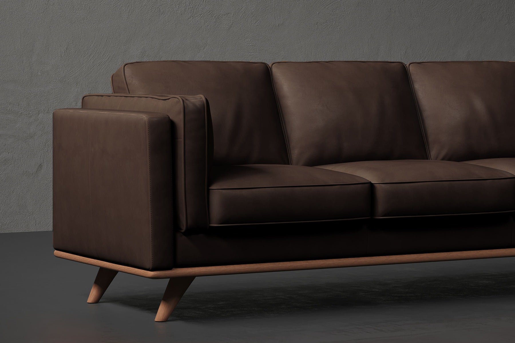 Maestro 3 Seater Leather Sofa
