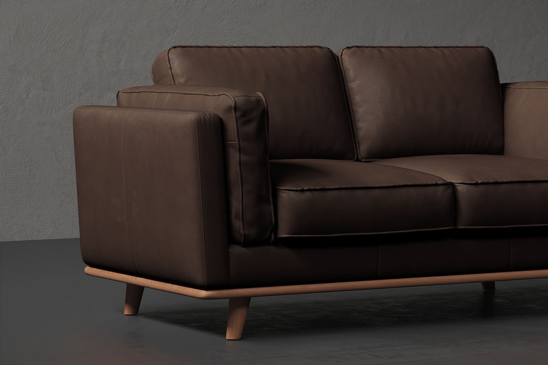 Maestro 3 Seater Leather Sofa