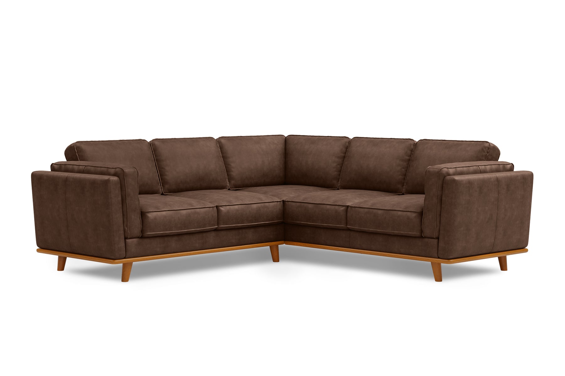 Maestro Leather Corner Sectional Sofa