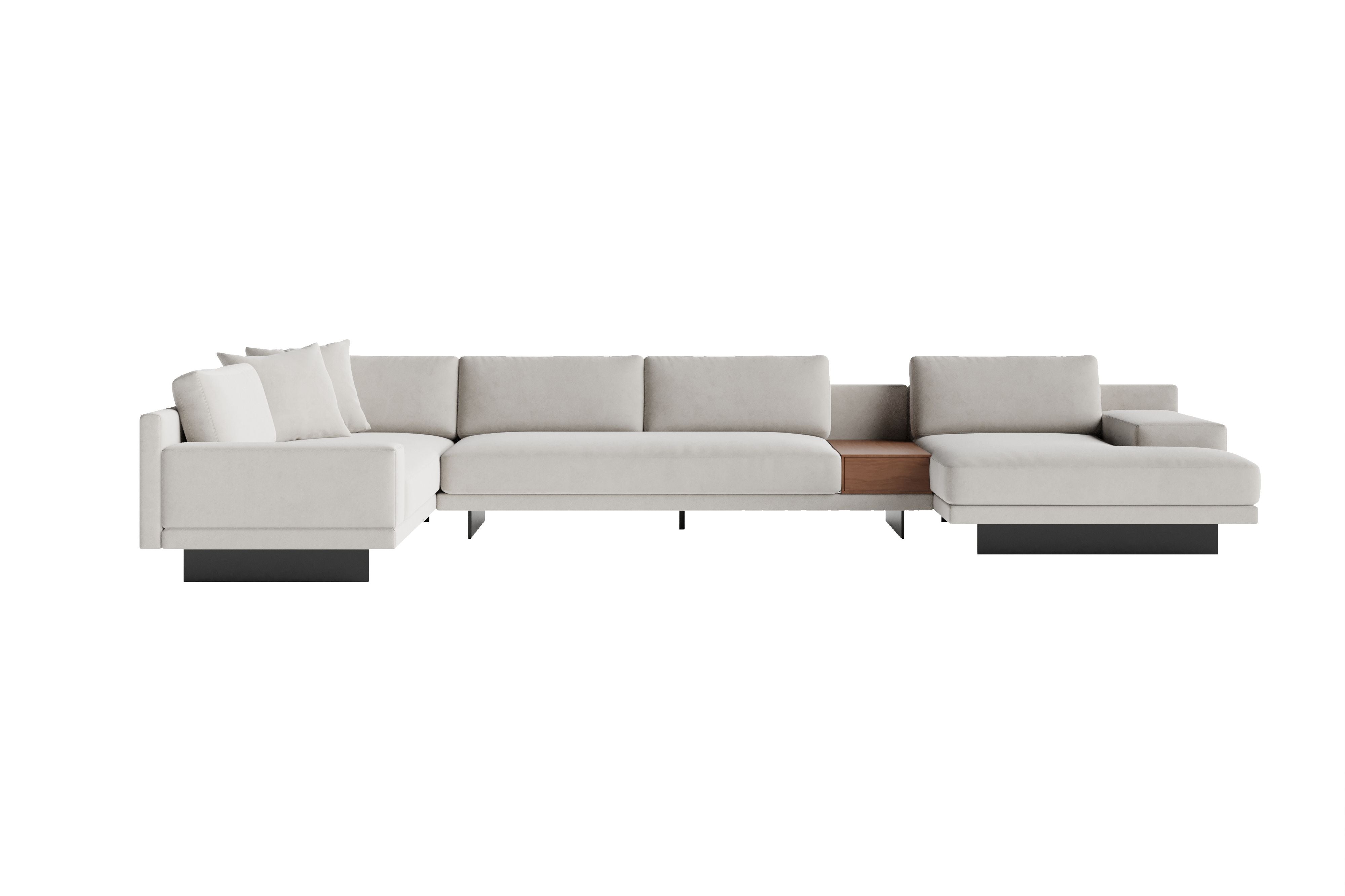 Alessandro Fabric Sectional Sofa