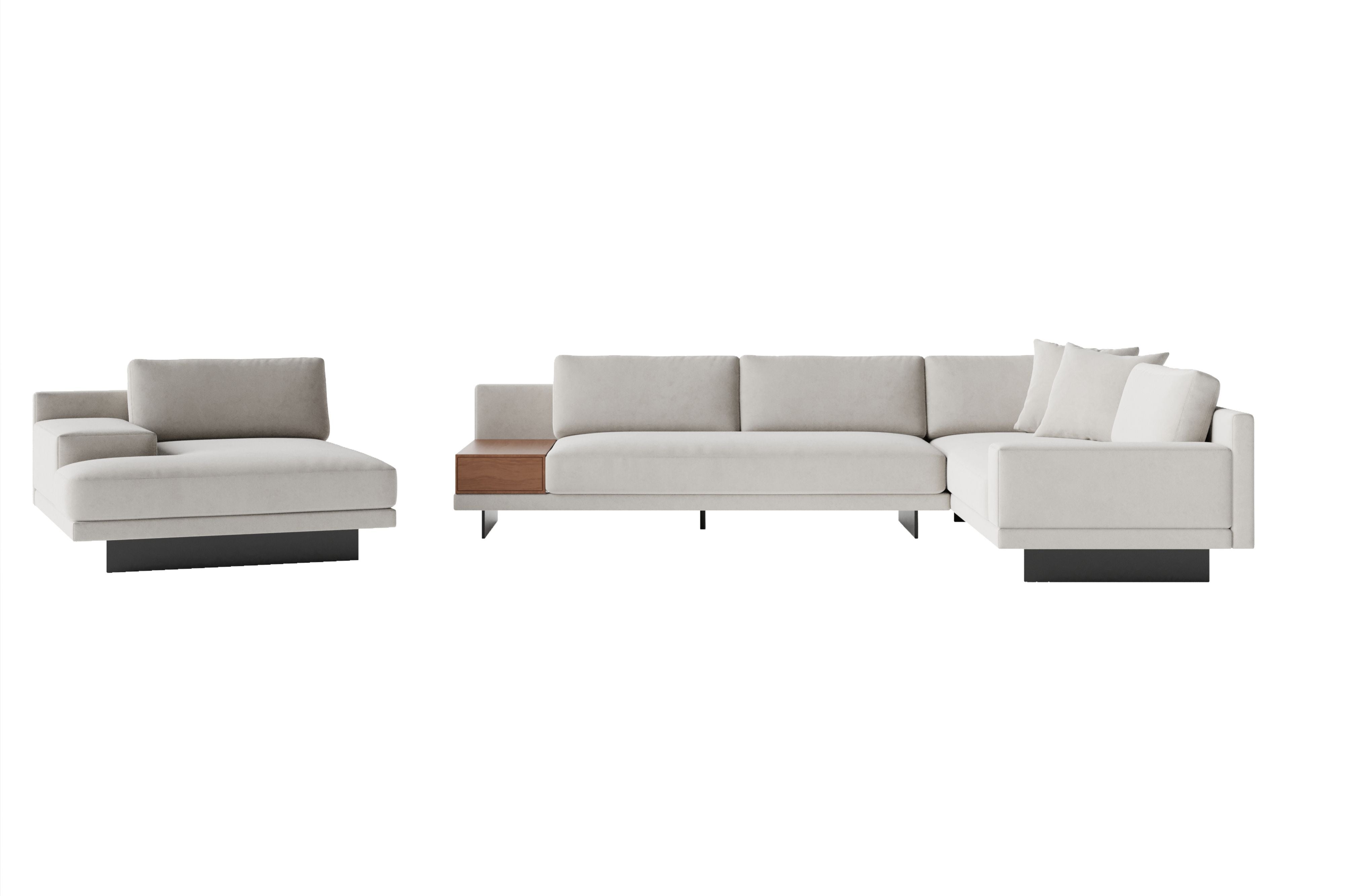 Alessandro Fabric Sectional Sofa