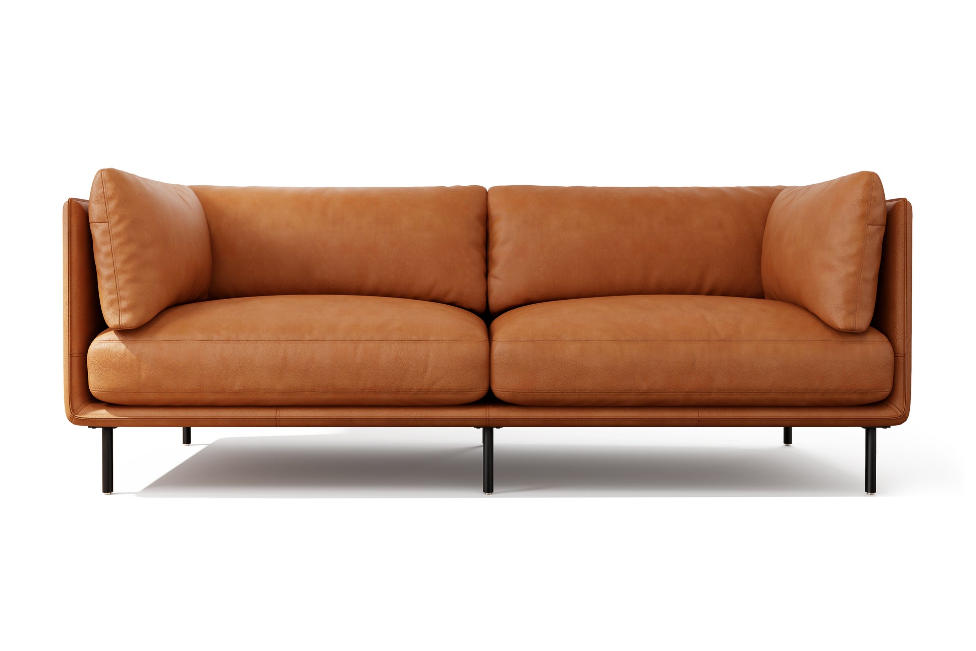Tristan Nordic Hygge™ Leather Wide Sofa