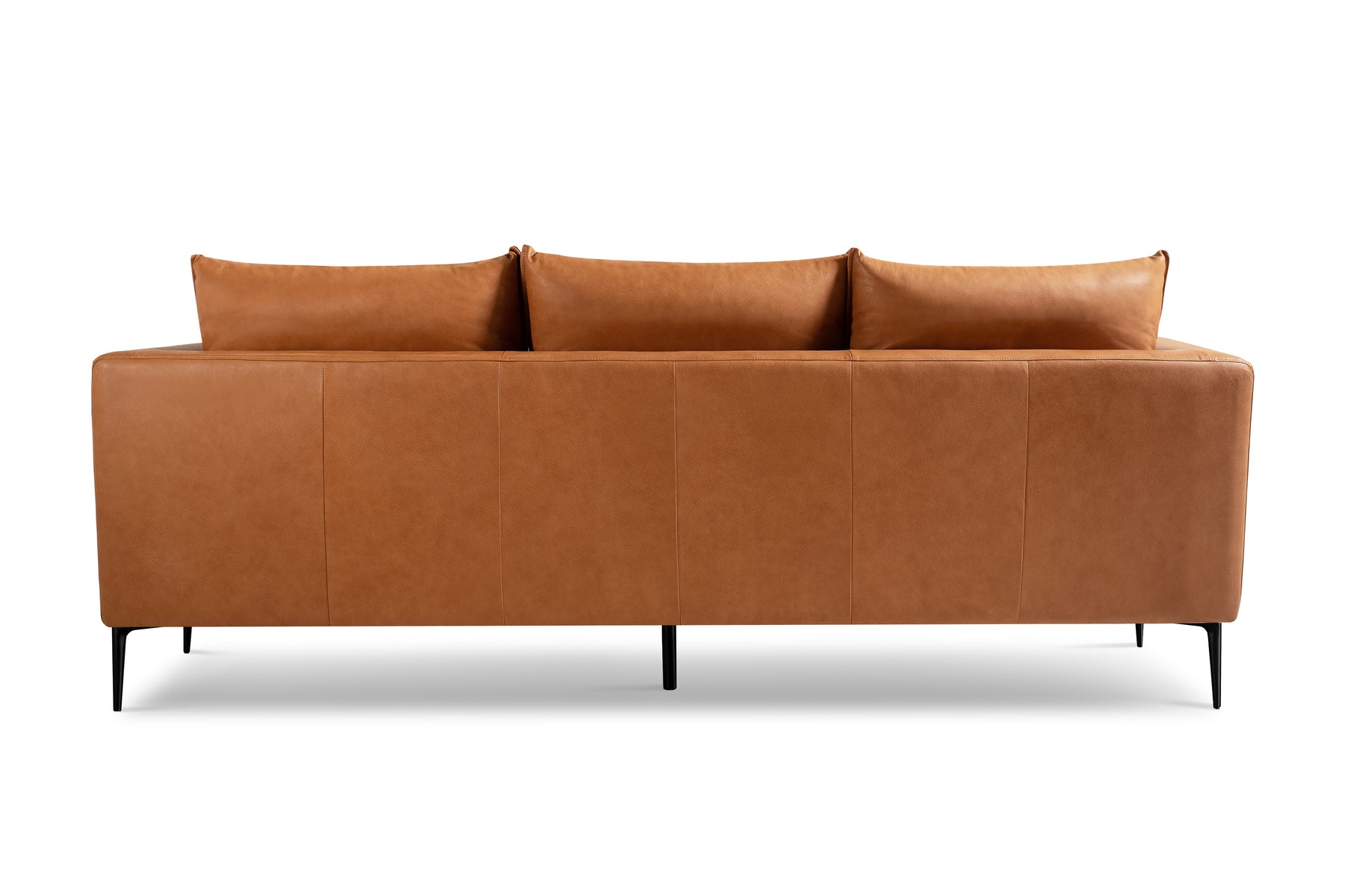 Stockholm Nordic Hygge™ Leather 3 Seater Sofa