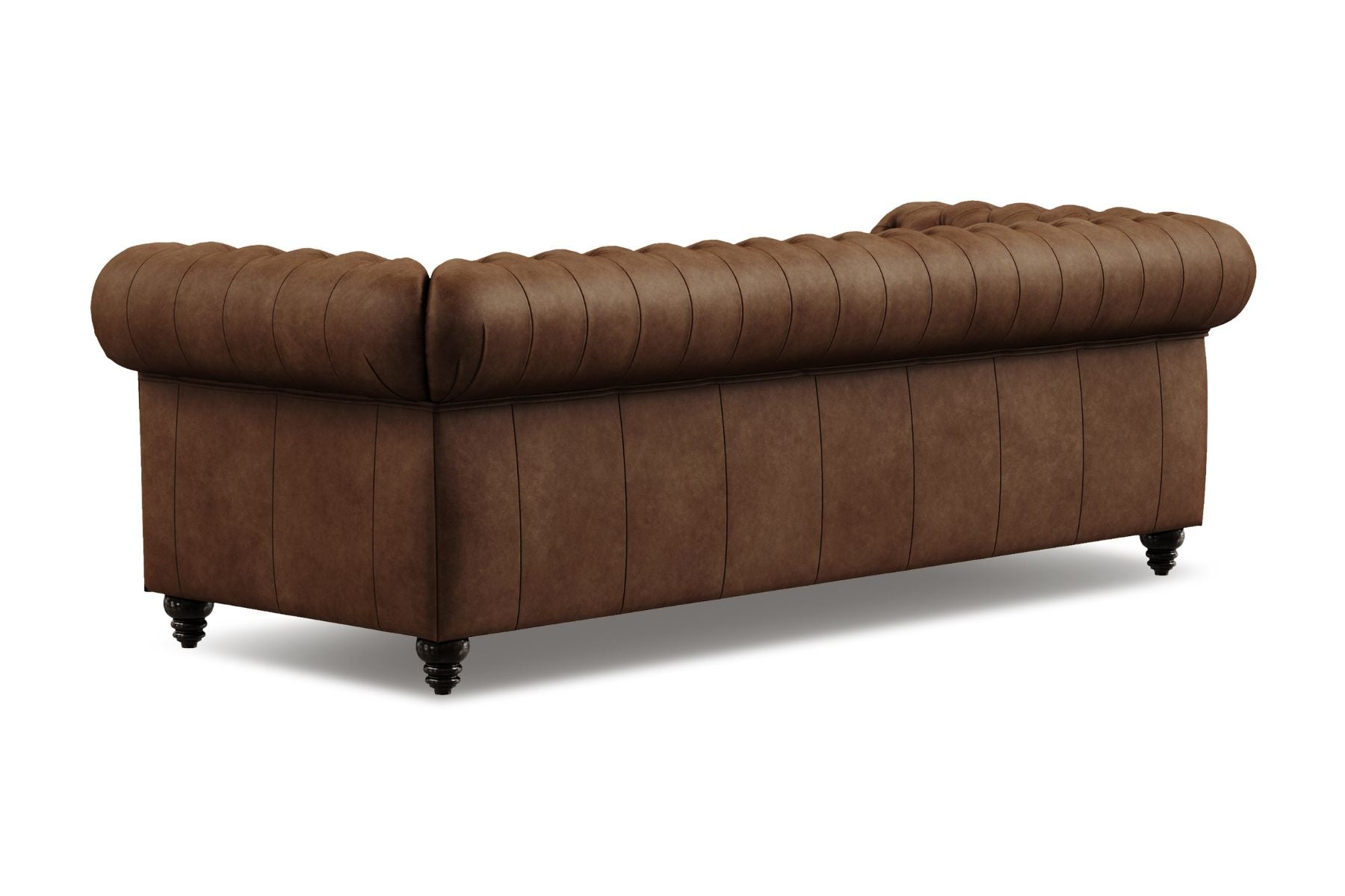 Figaro Nordic Hygge™ Leather Chesterfield Sofa