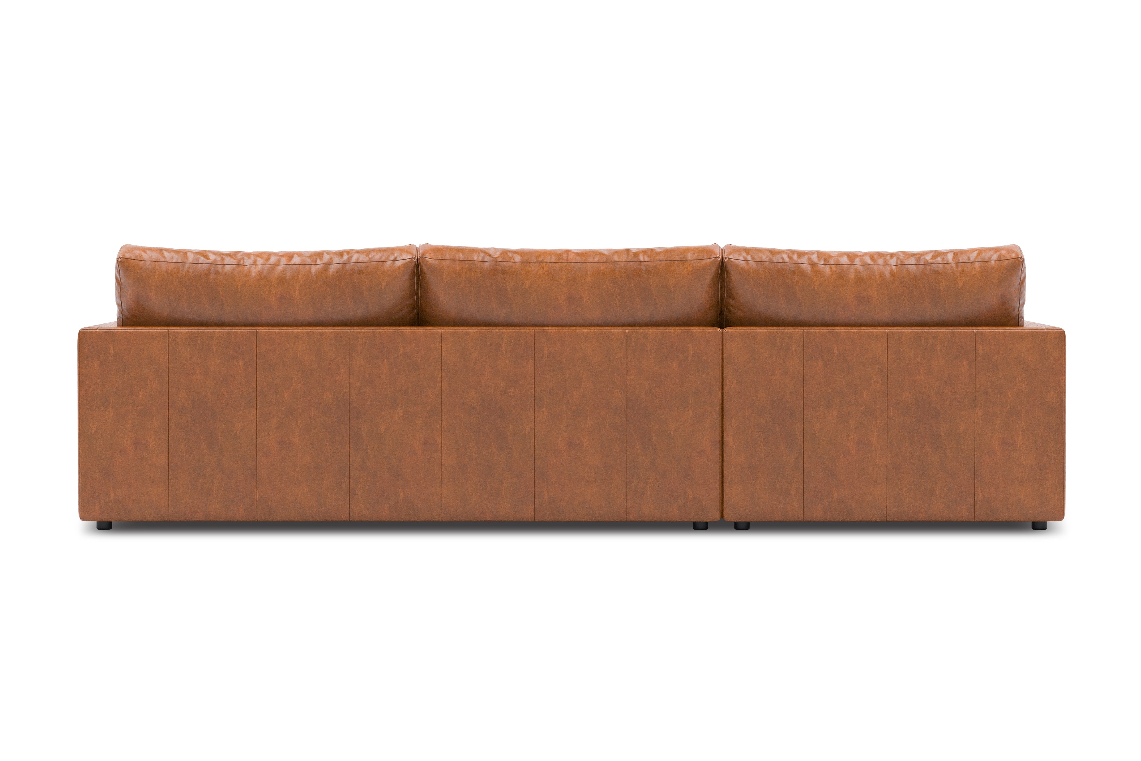 Serena Leather Sectional Sofa