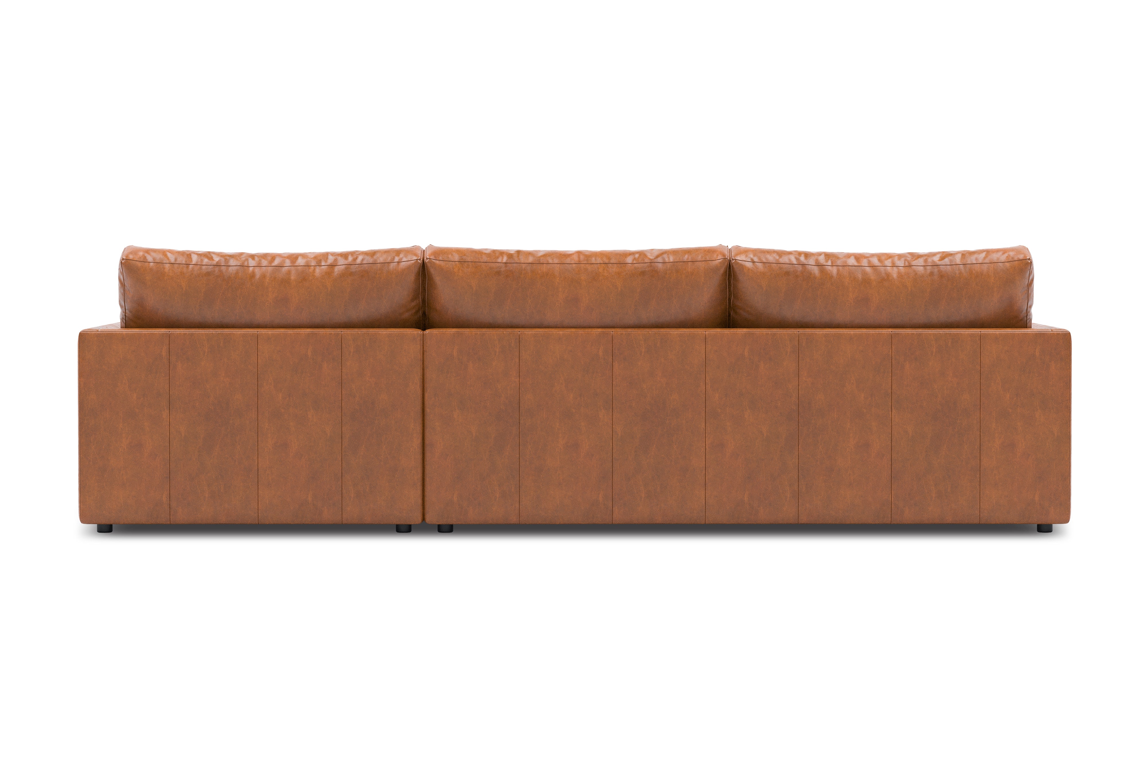 Serena Leather Sectional Sofa