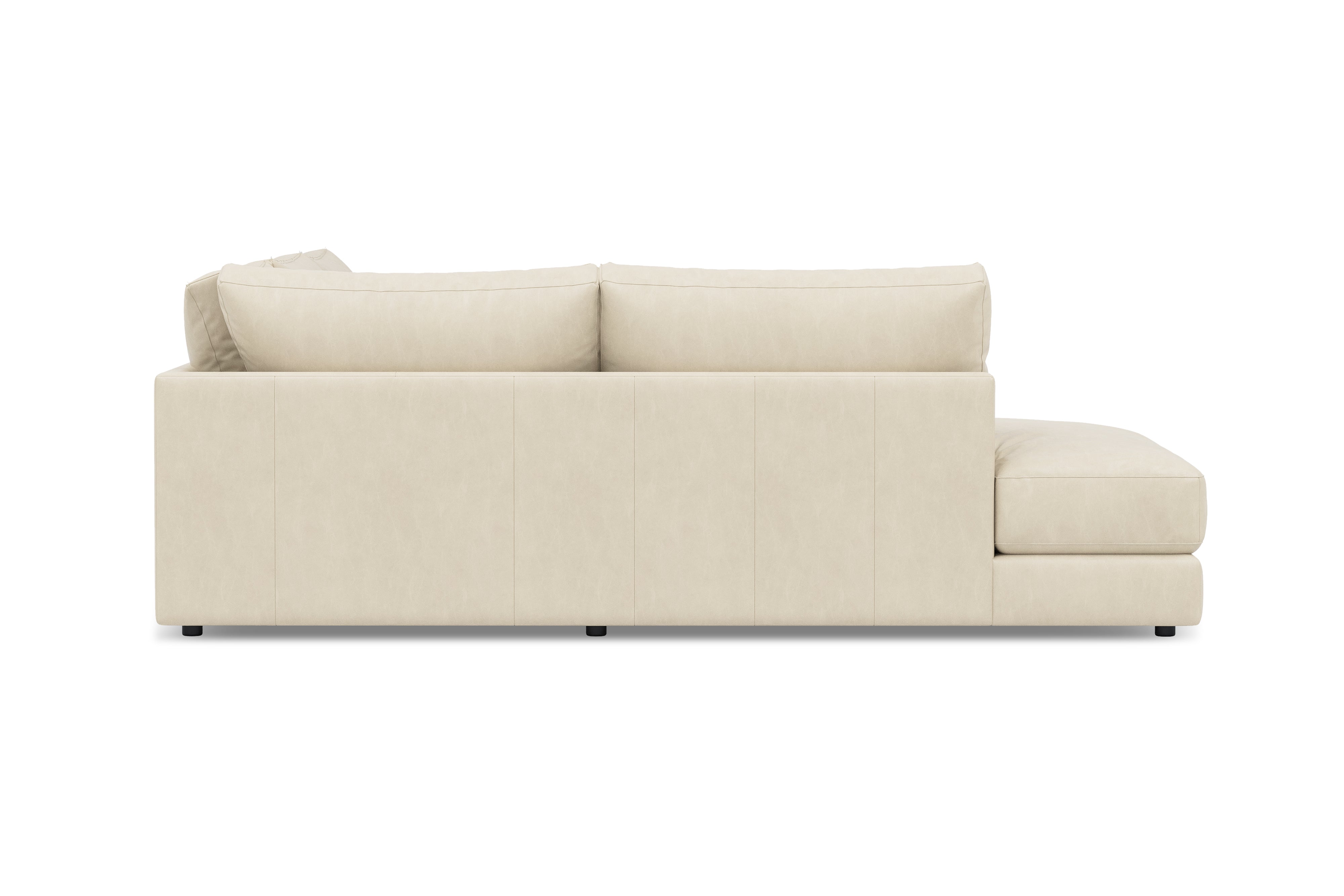 Serena Leather Sectional Sofa