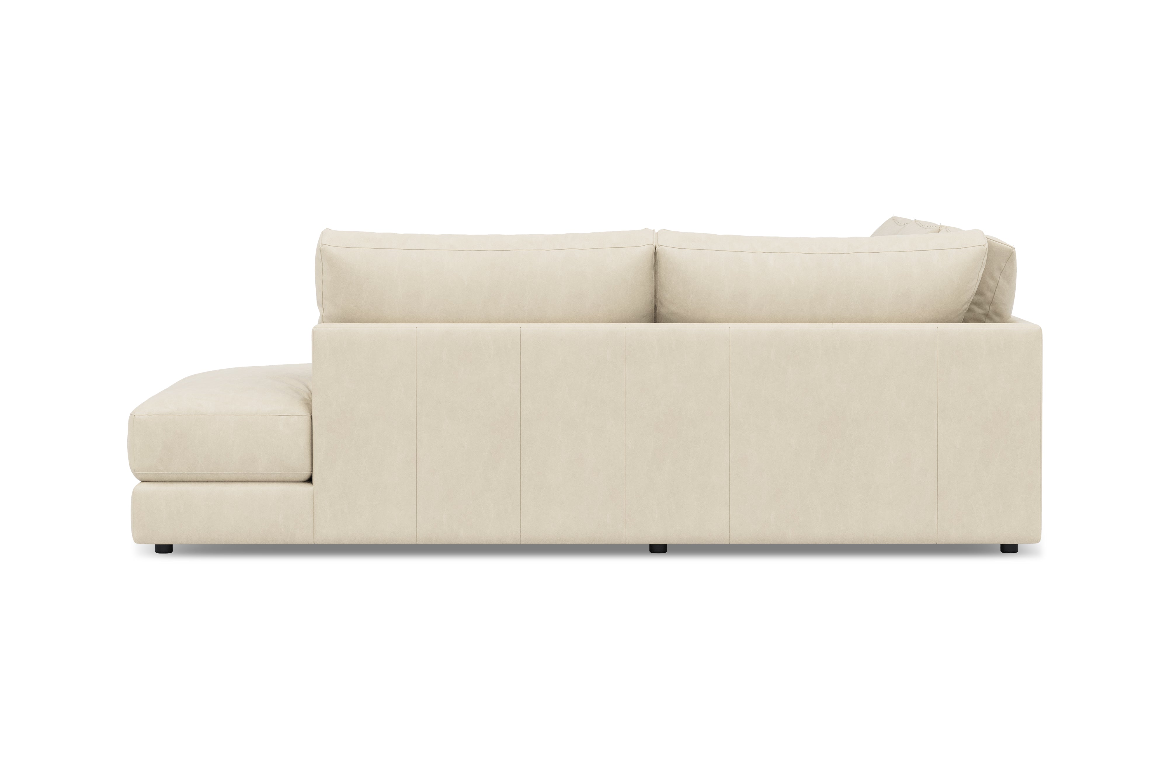 Serena Leather Sectional Sofa