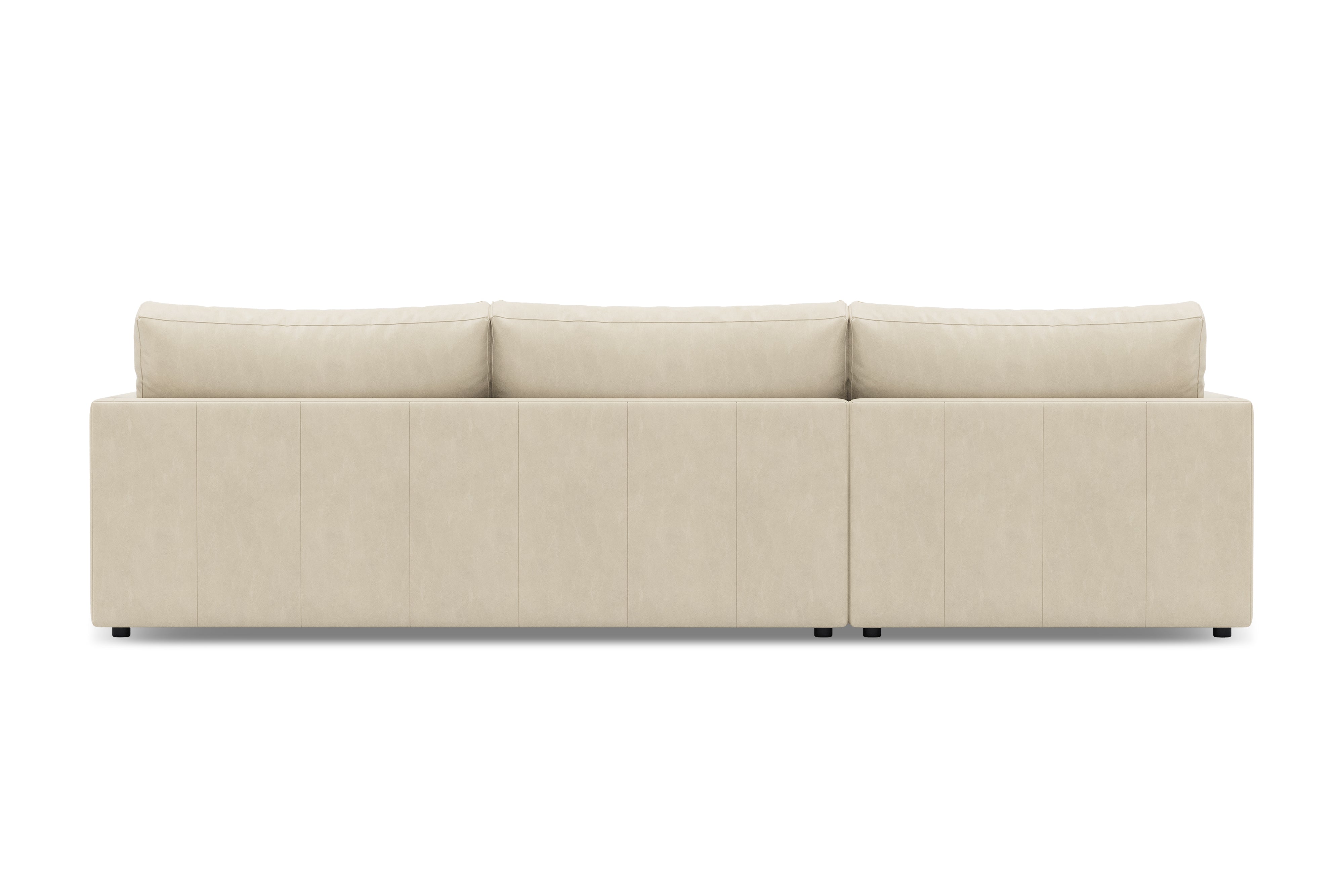 Serena Leather Sectional Sofa