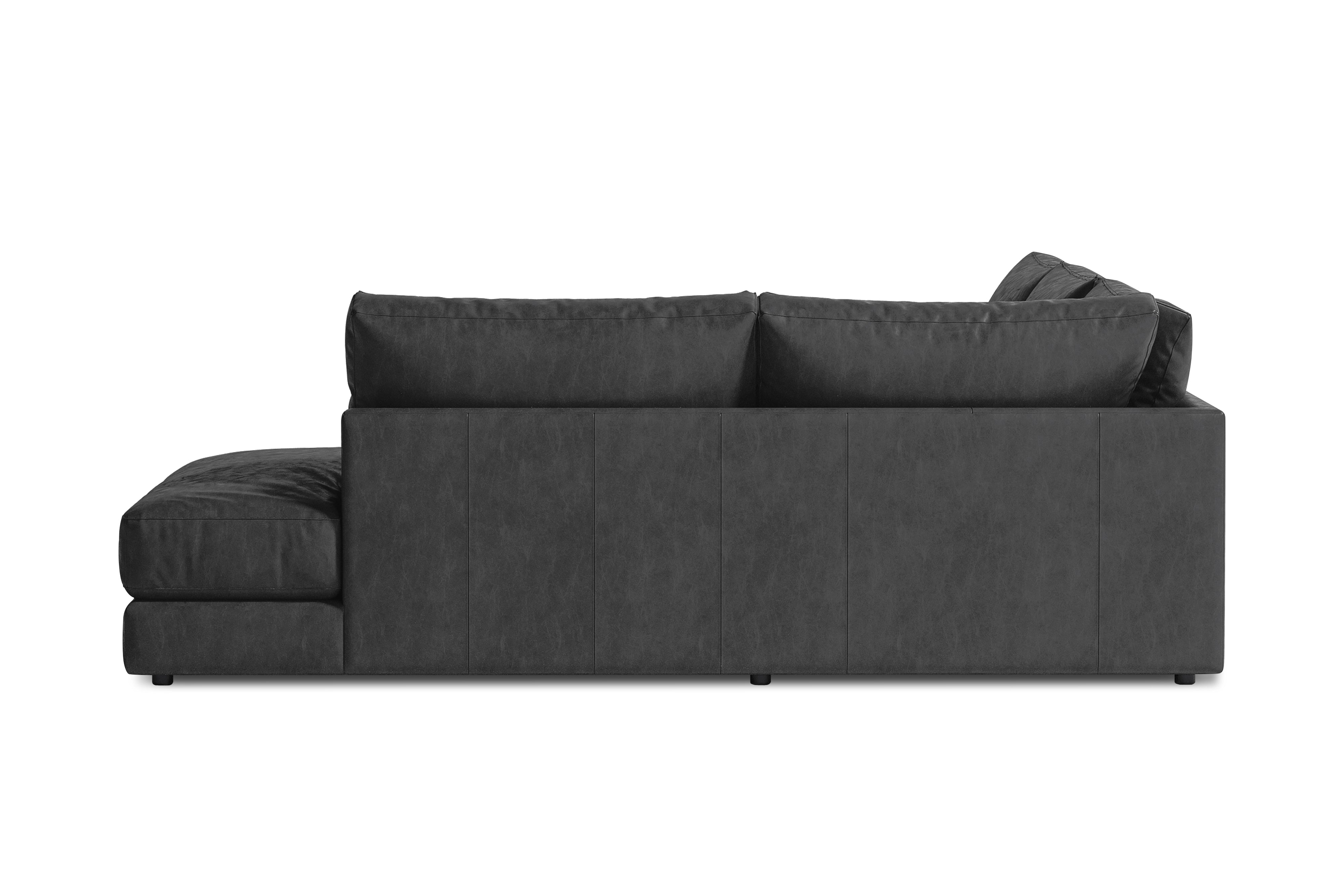 Serena Leather Sectional Sofa