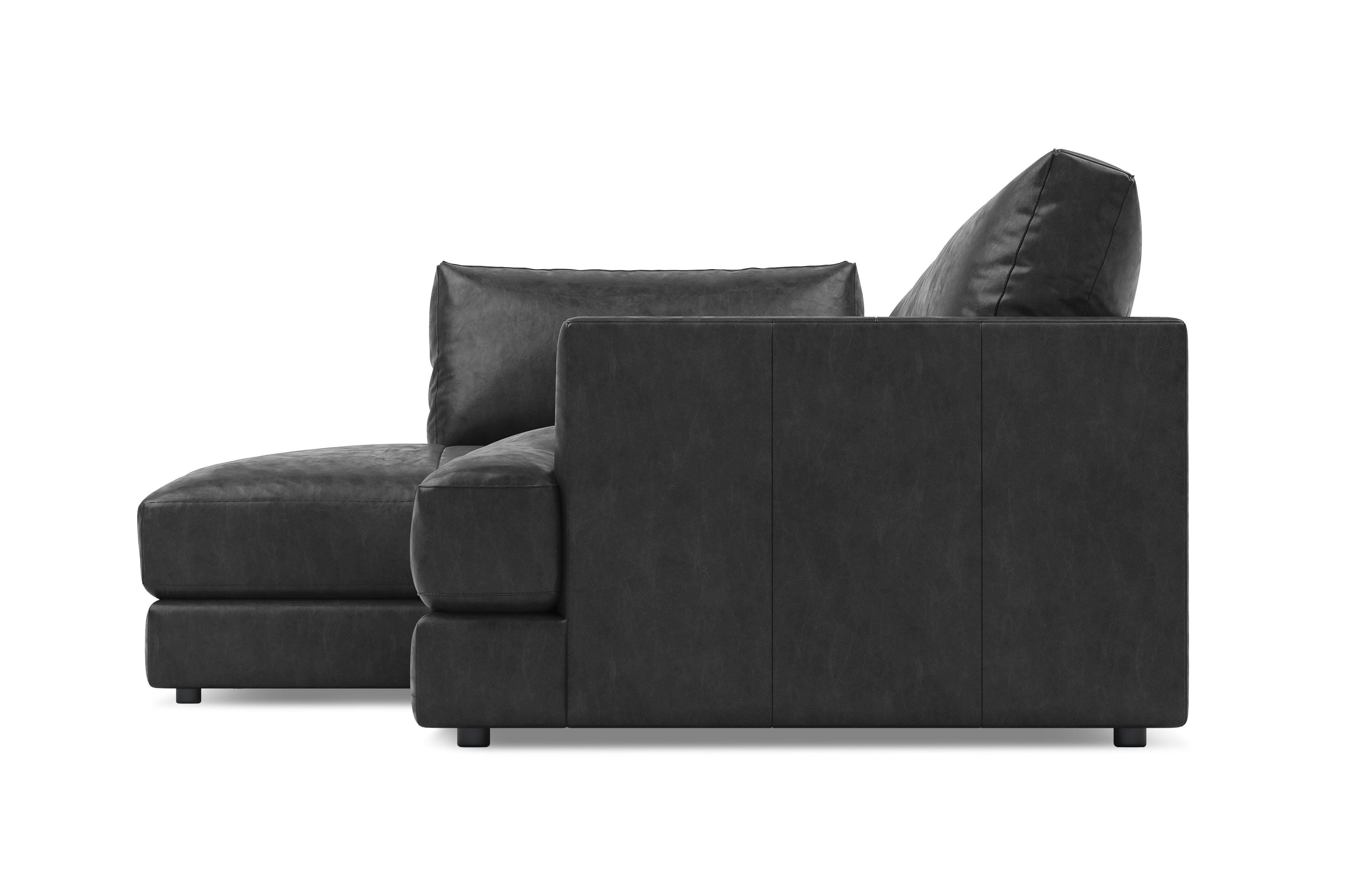 Serena Leather Sectional Sofa