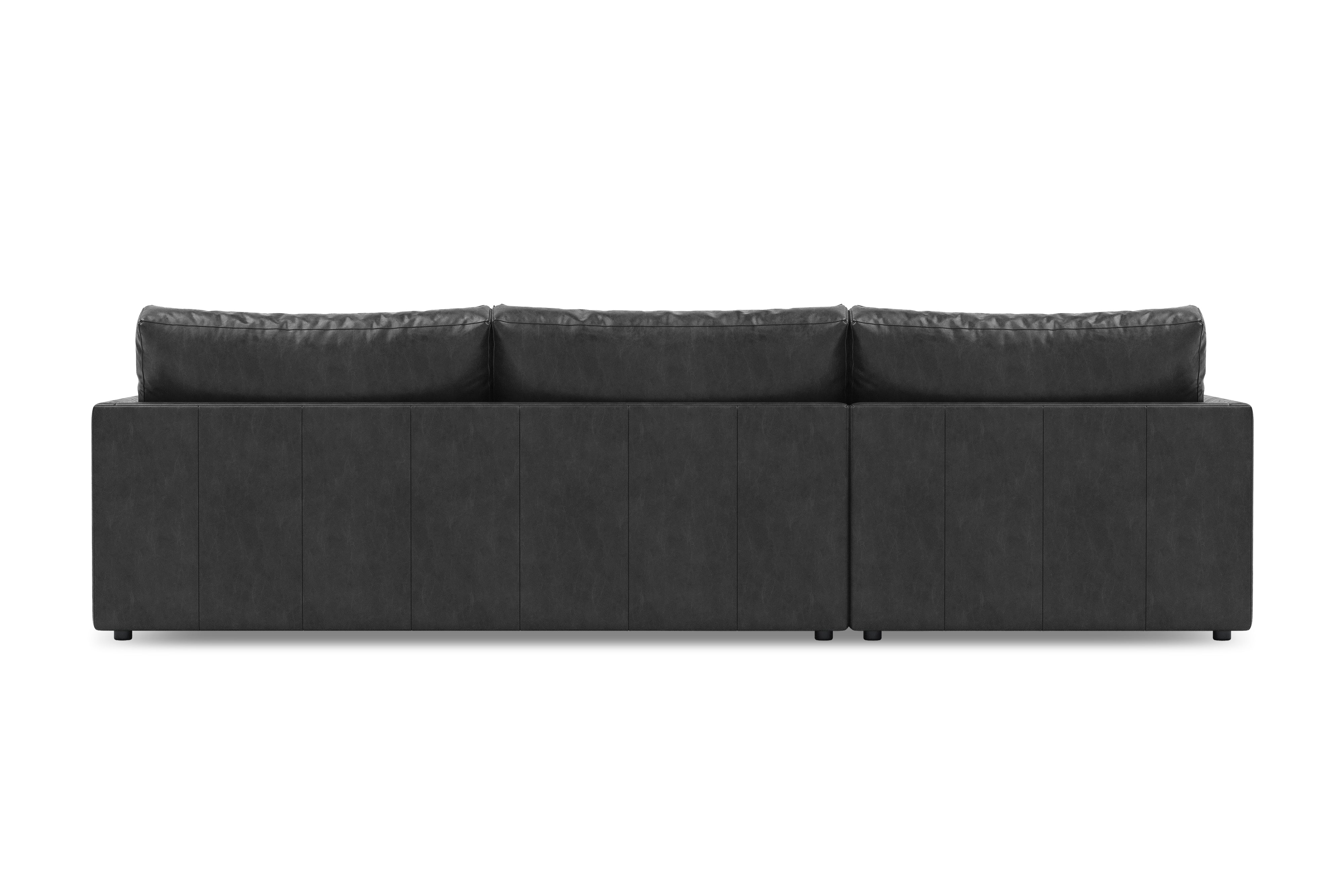 Serena Leather Sectional Sofa