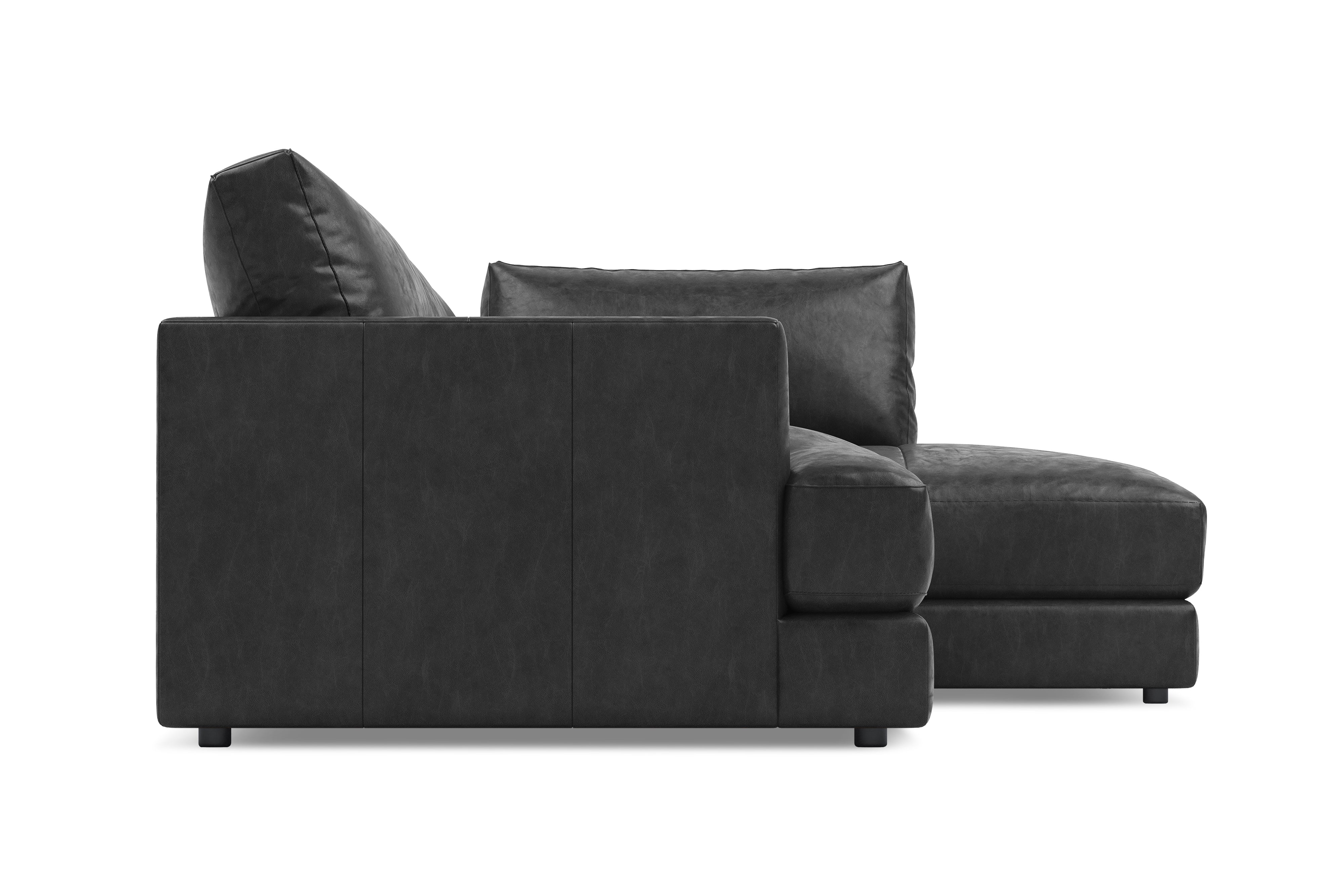 Serena Leather Sectional Sofa