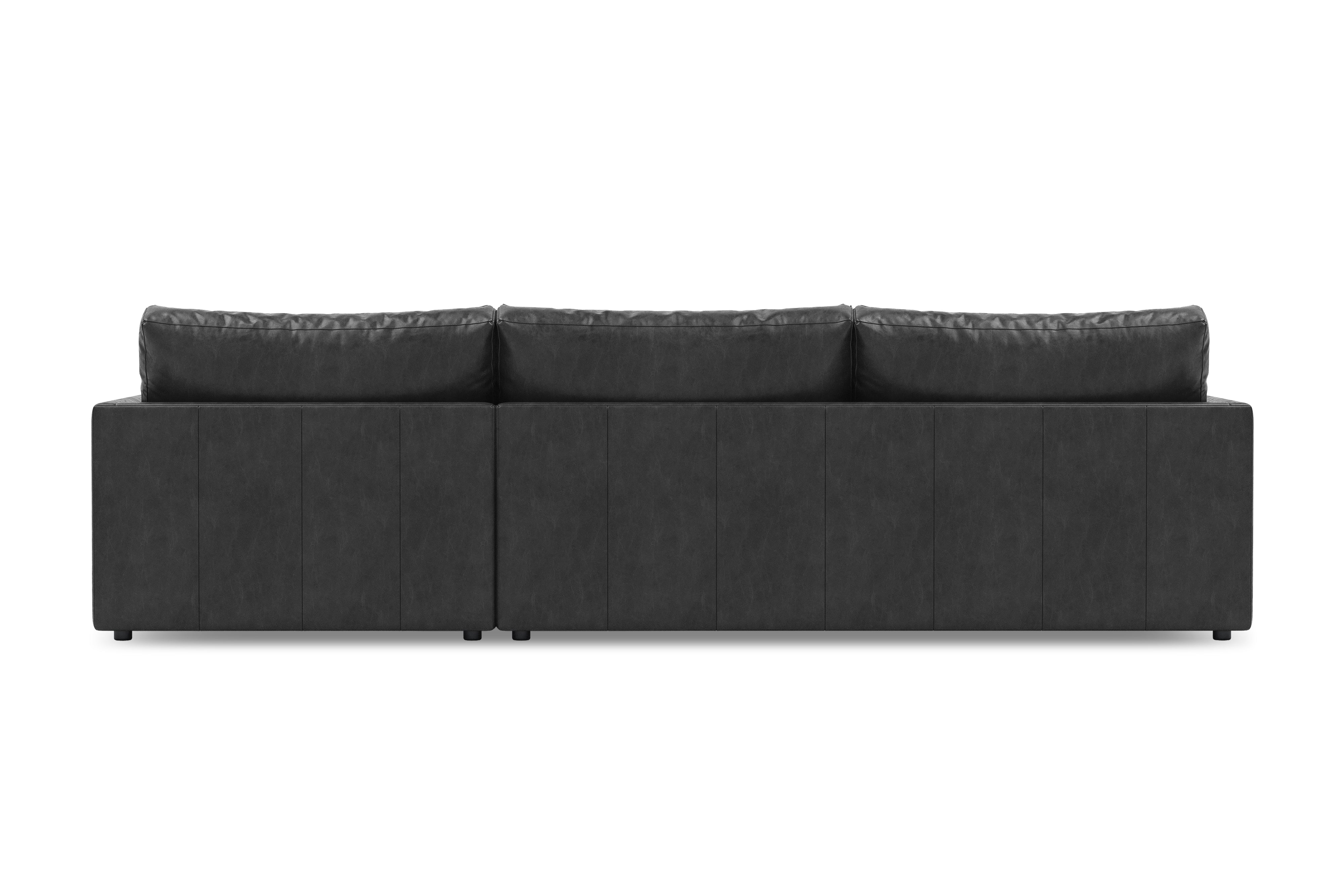 Serena Leather Sectional Sofa