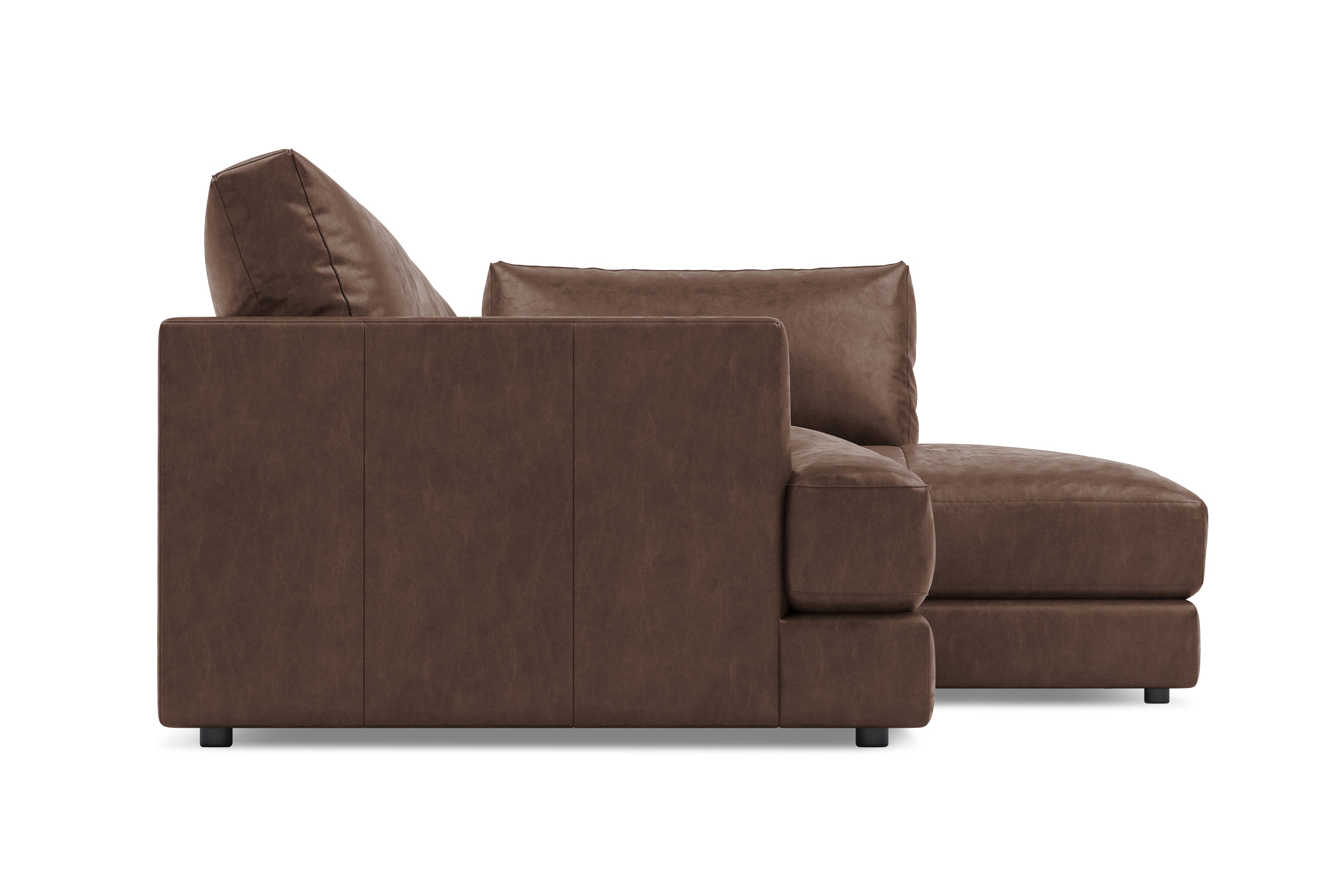 Serena Leather Sectional Sofa