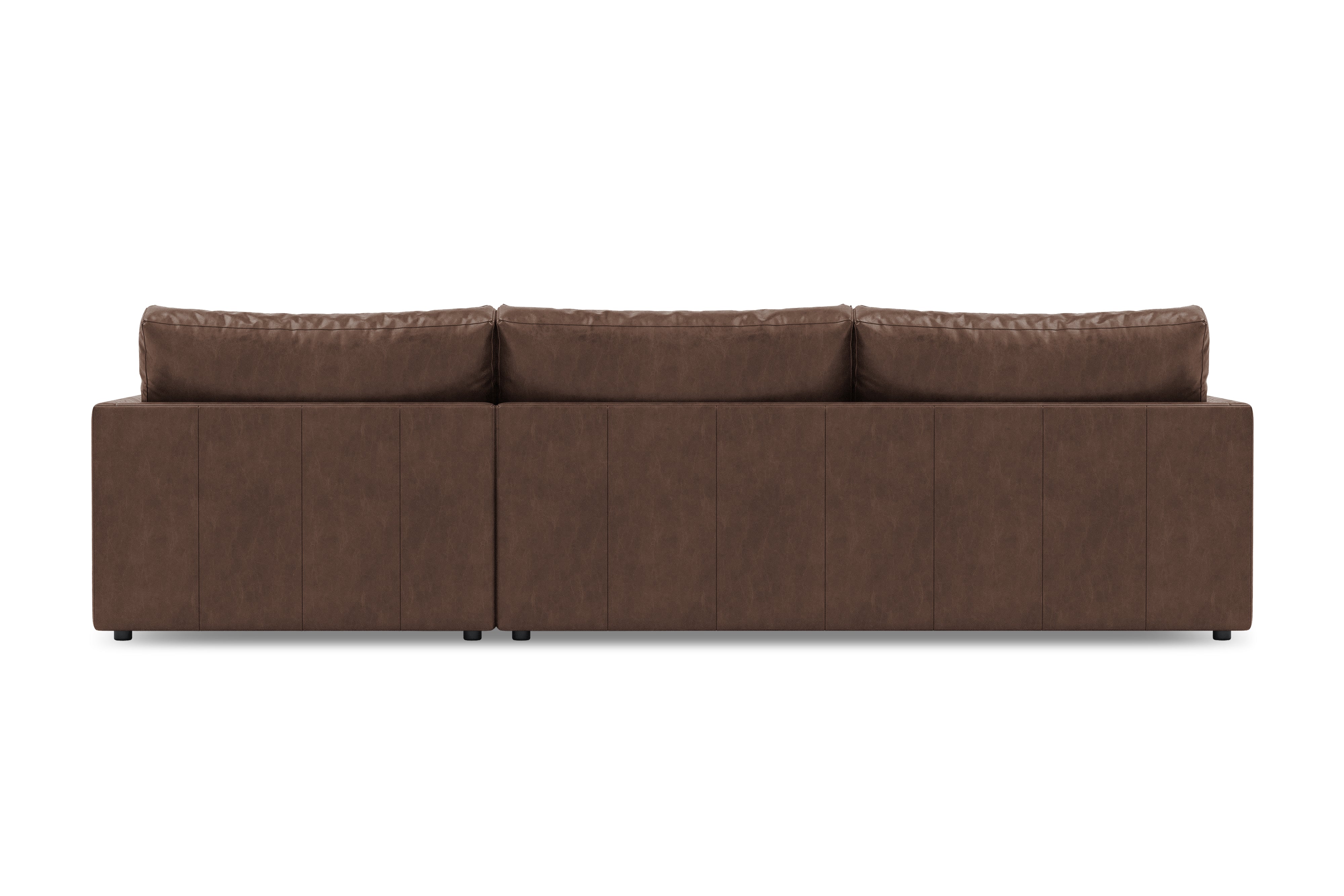 Serena Leather Sectional Sofa