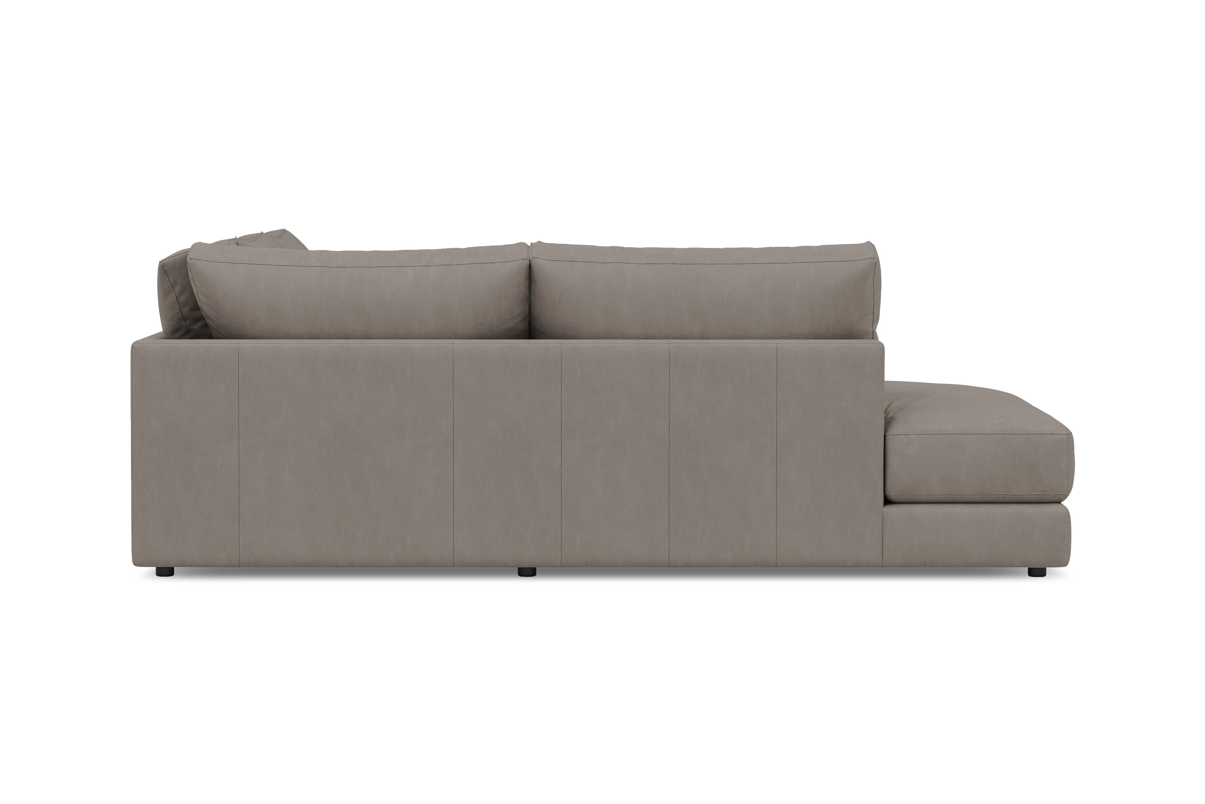 Serena Leather Sectional Sofa