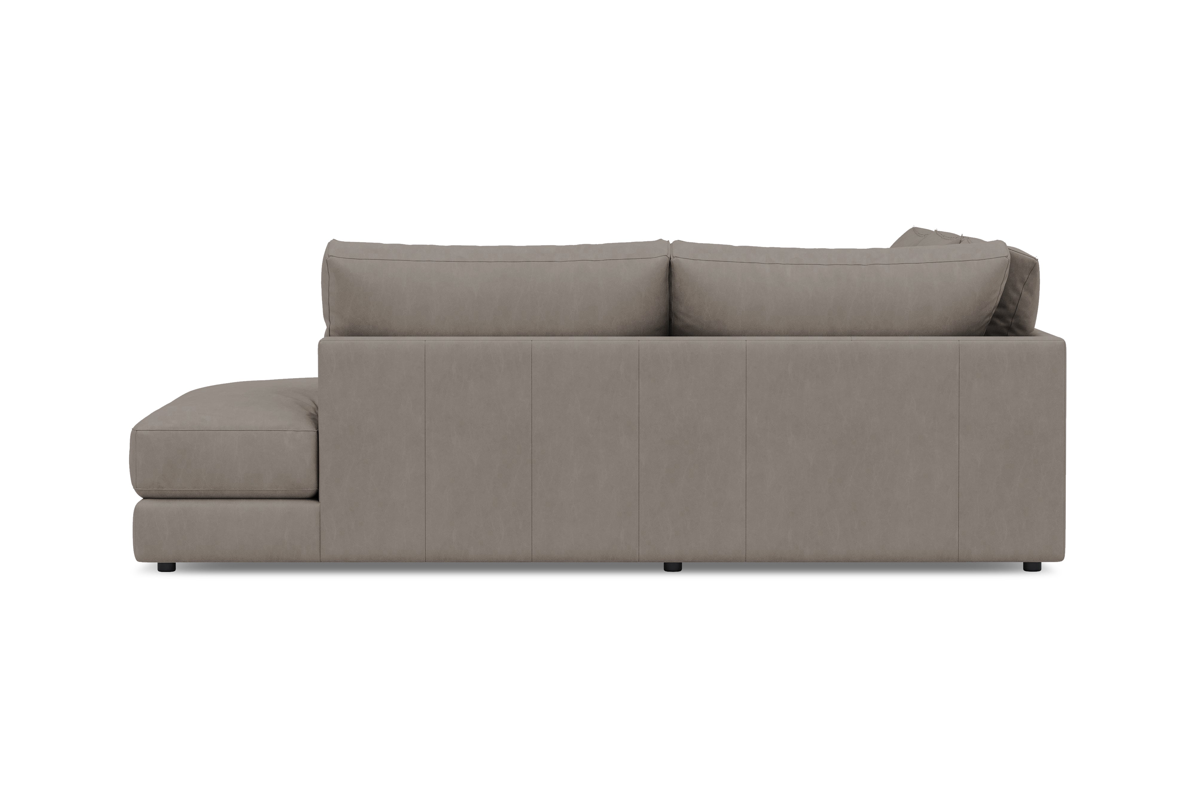 Serena Leather Sectional Sofa