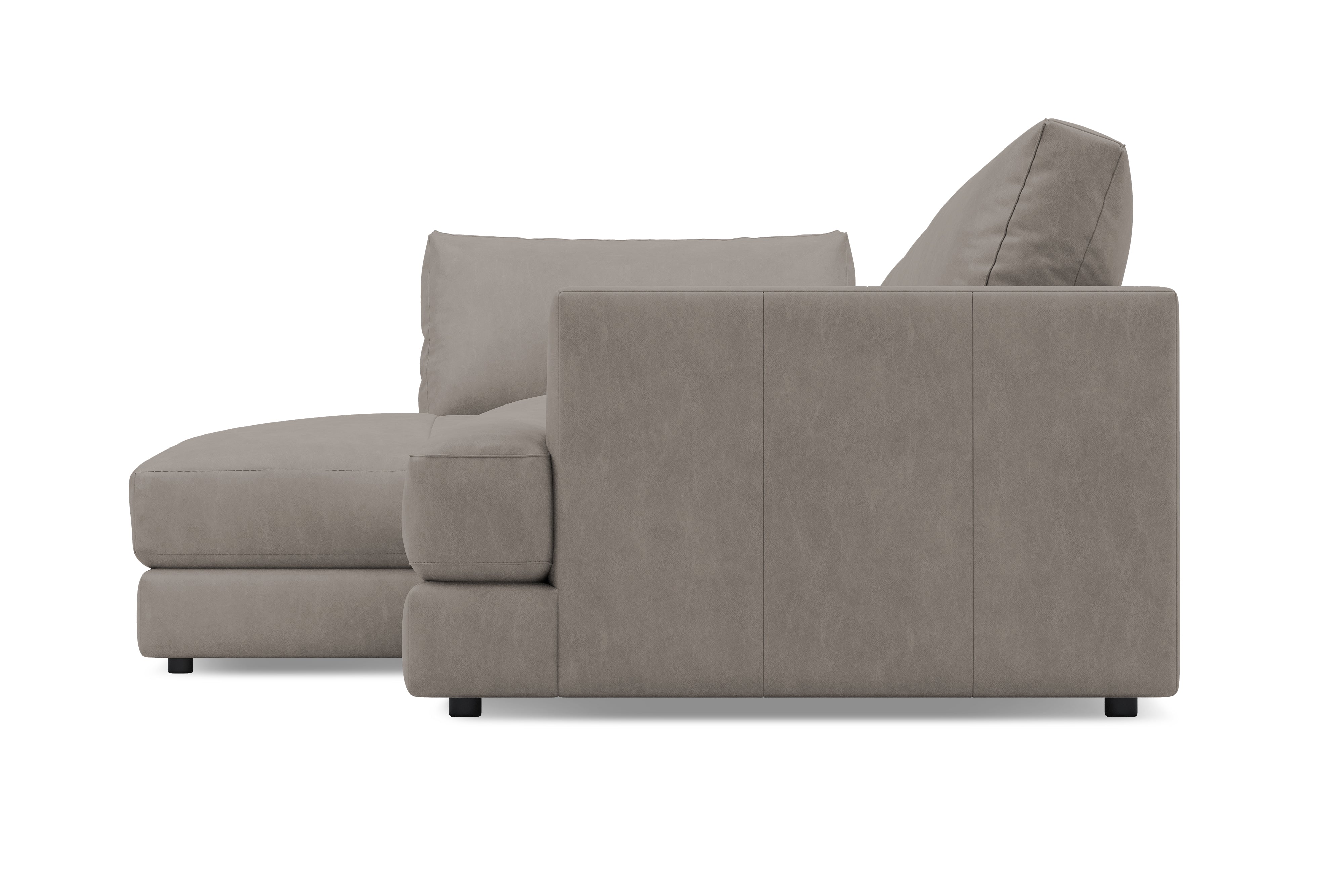 Serena Leather Sectional Sofa