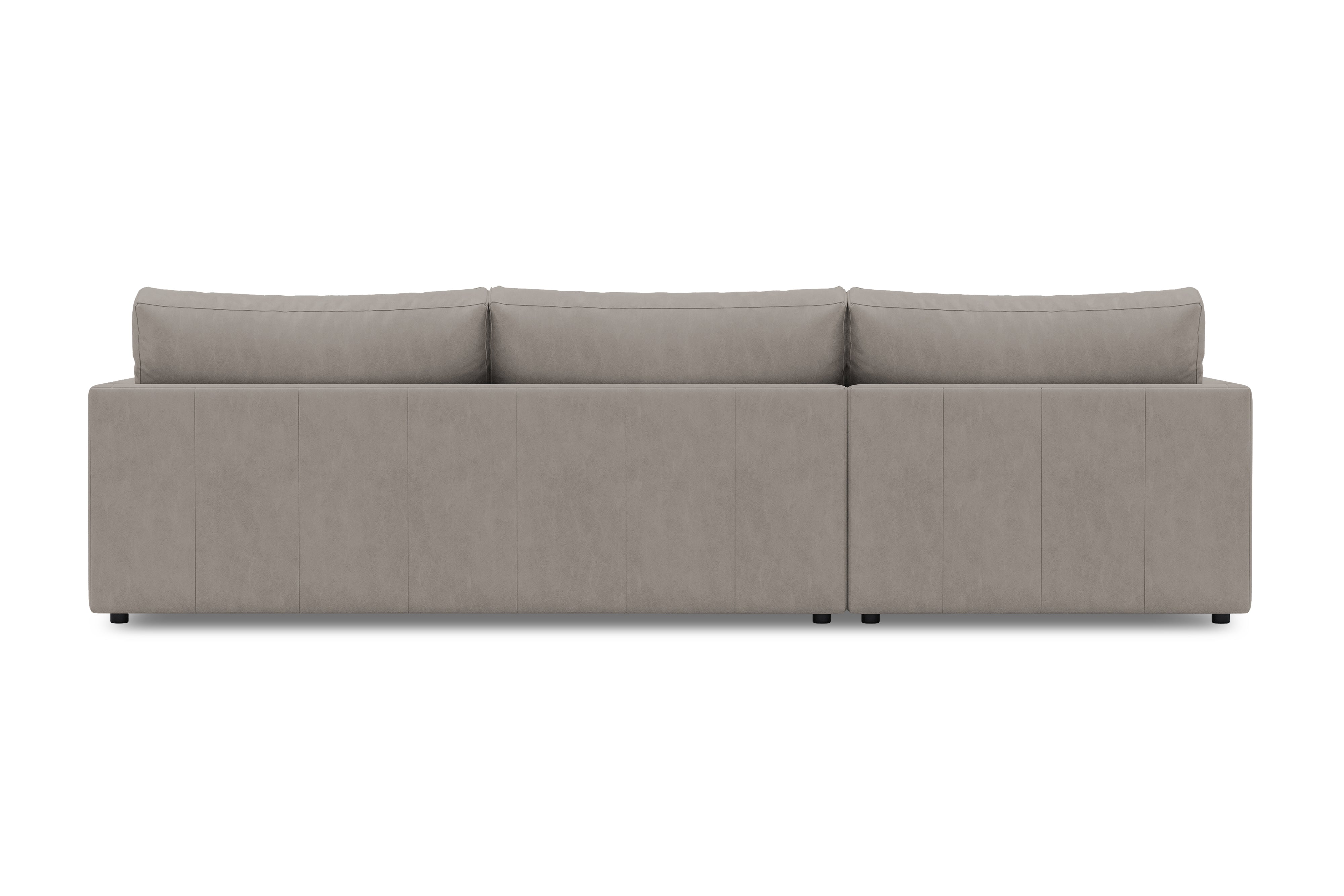 Serena Leather Sectional Sofa