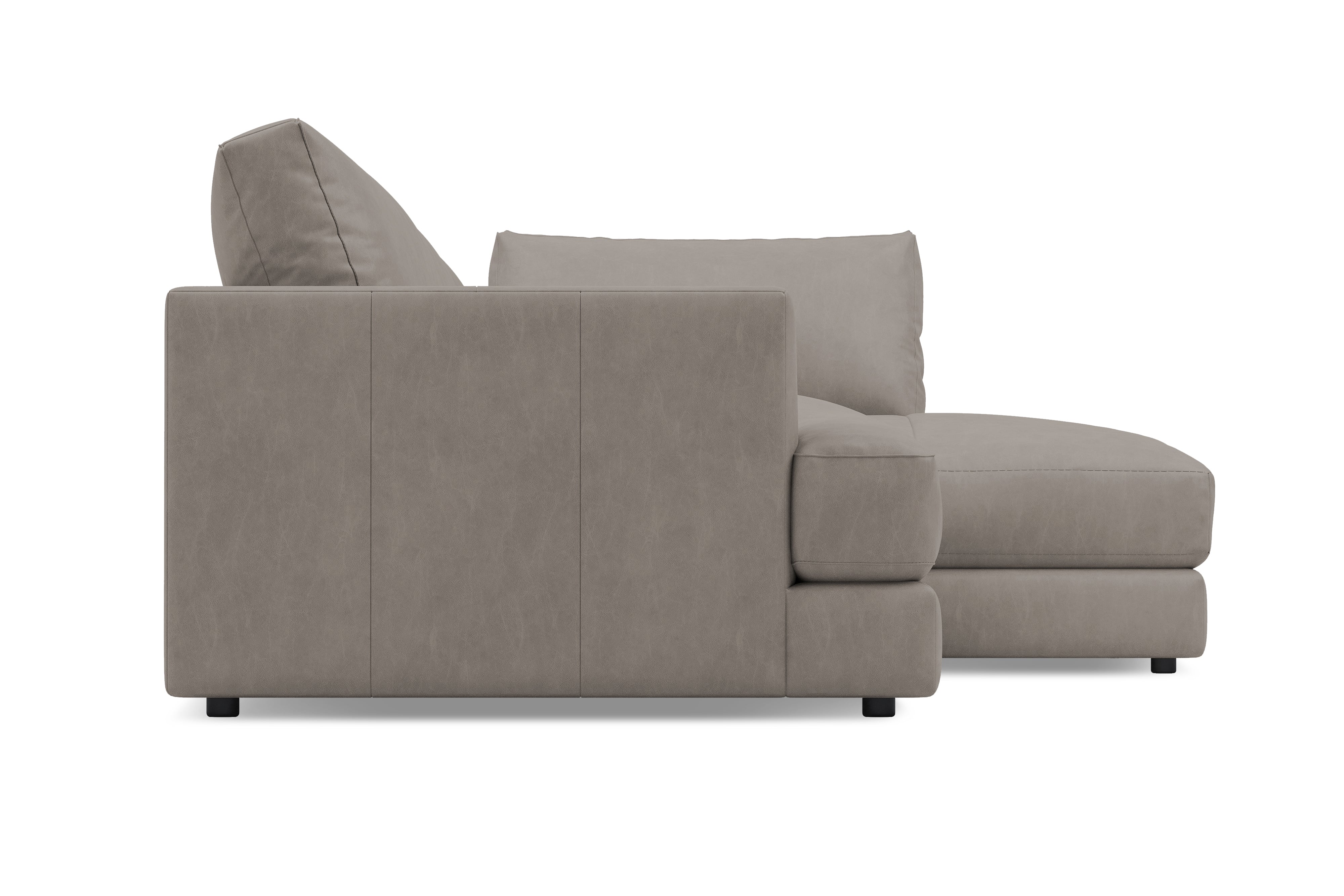 Serena Leather Sectional Sofa