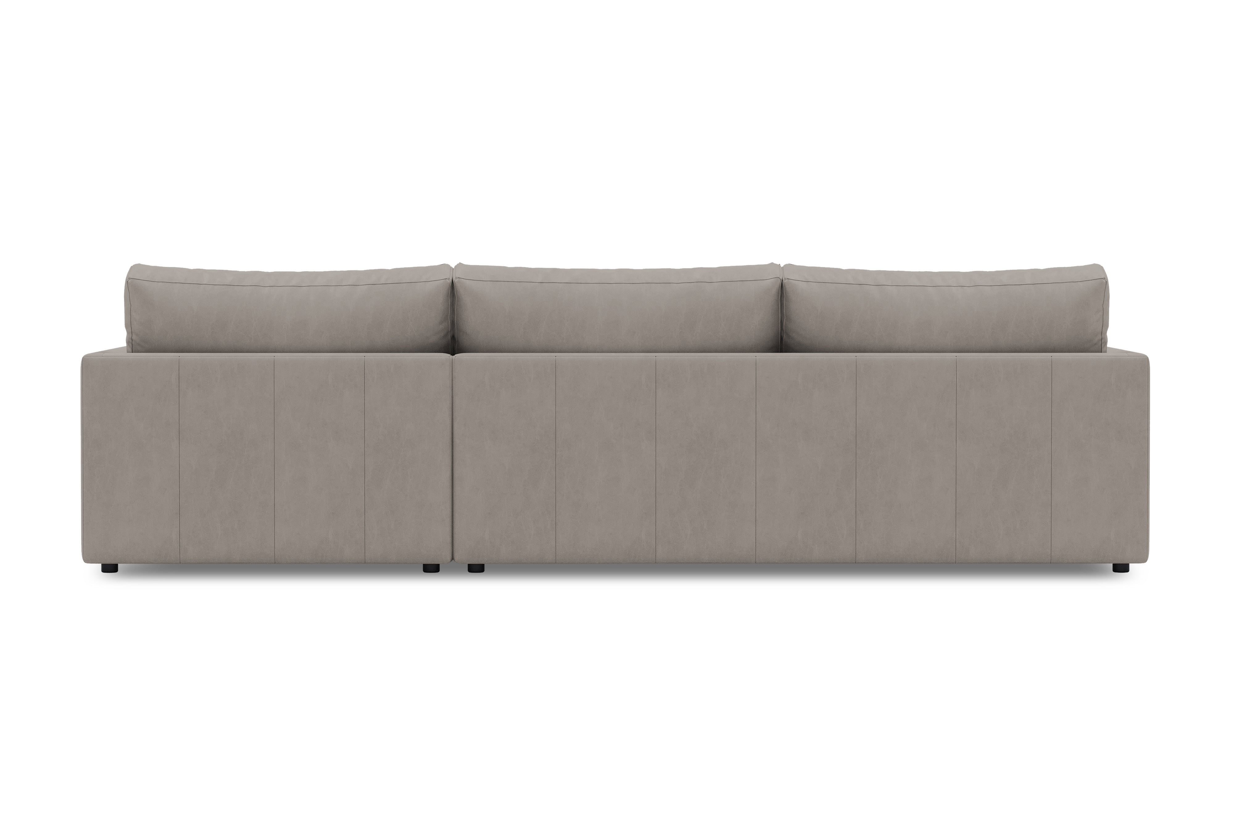 Serena Leather Sectional Sofa