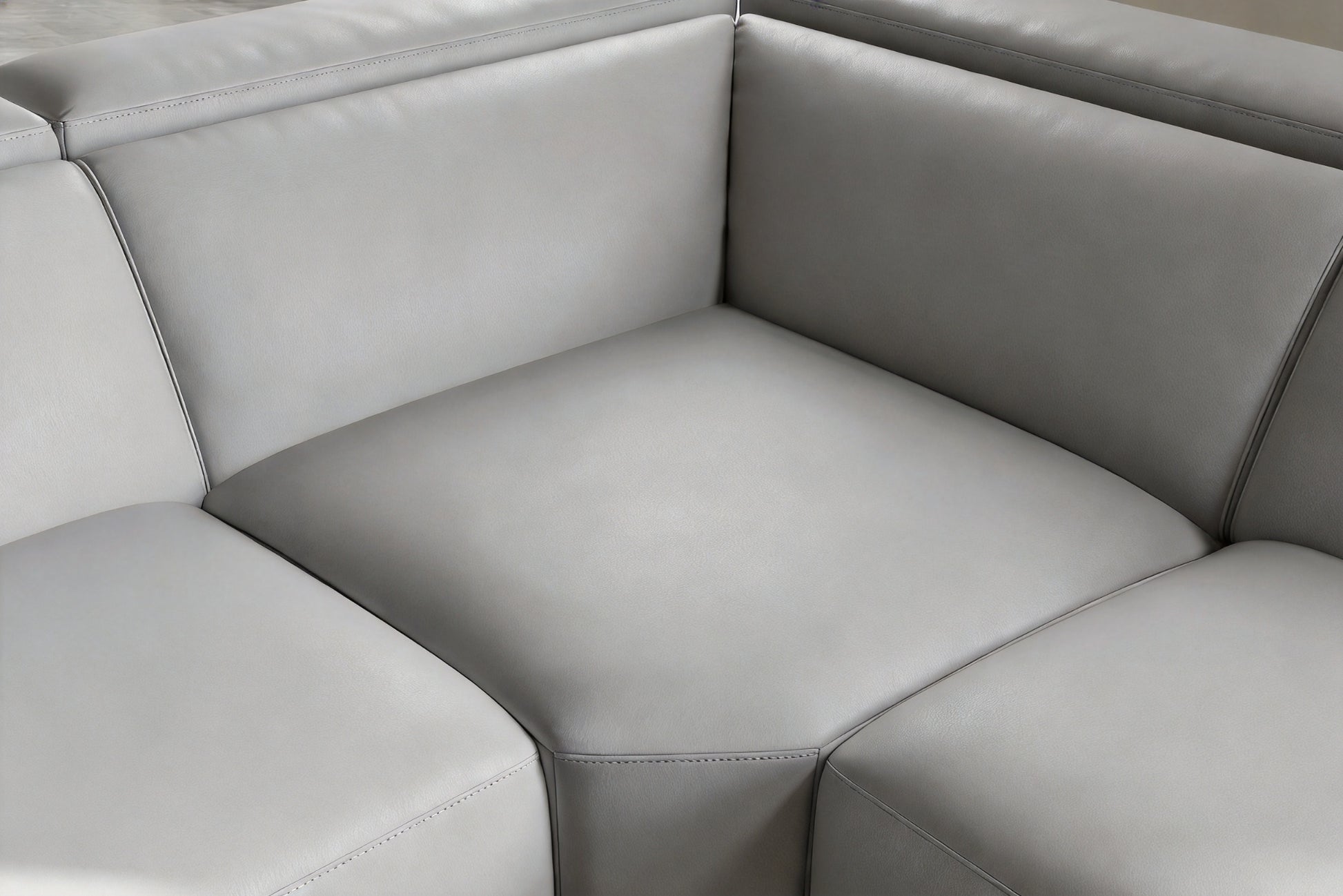 Sarine Leather Corner Reclining Sofa