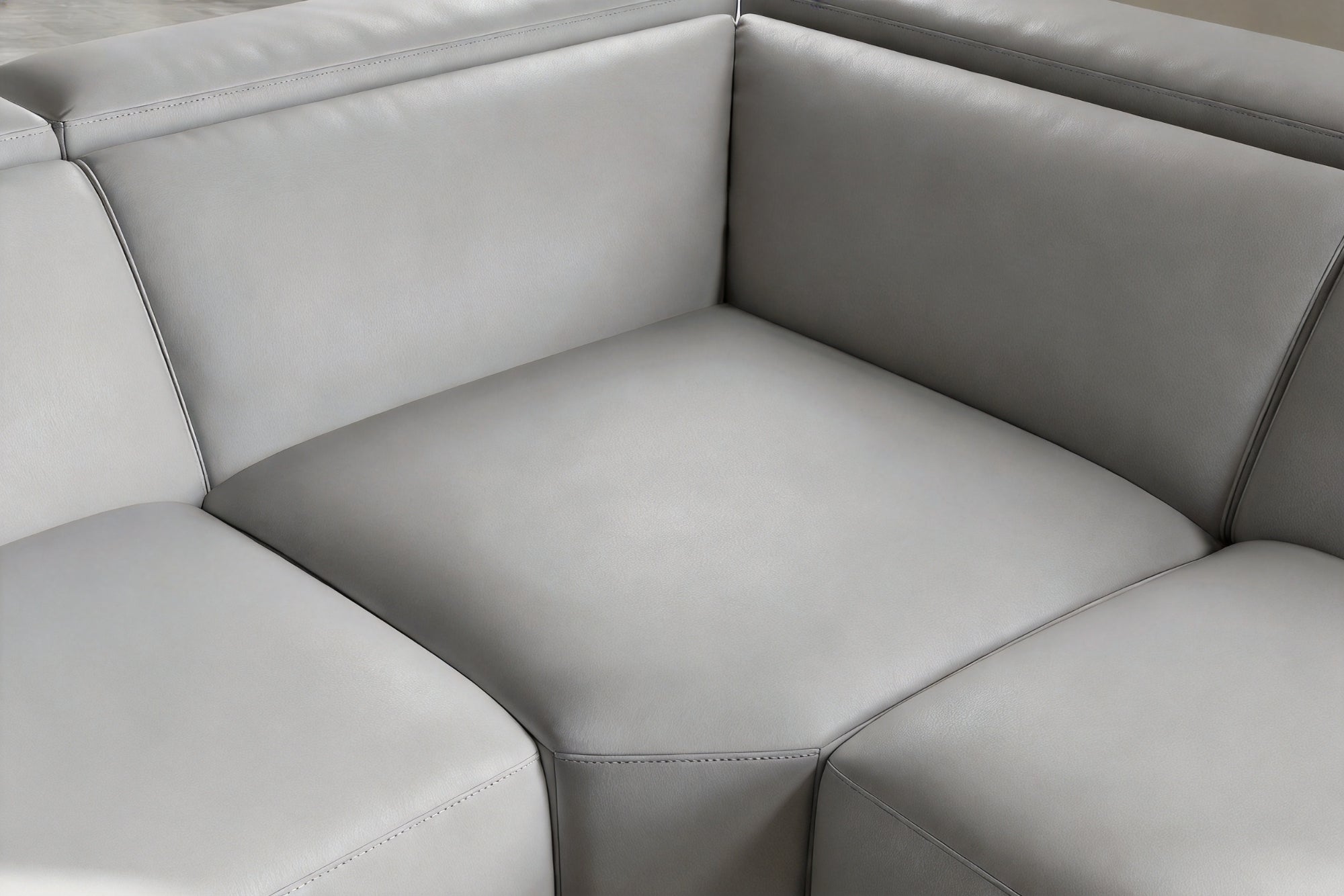 Sarine Leather Corner Reclining Sofa