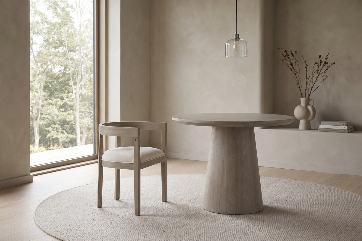 Simone Horseshoe-Back Dining Chair