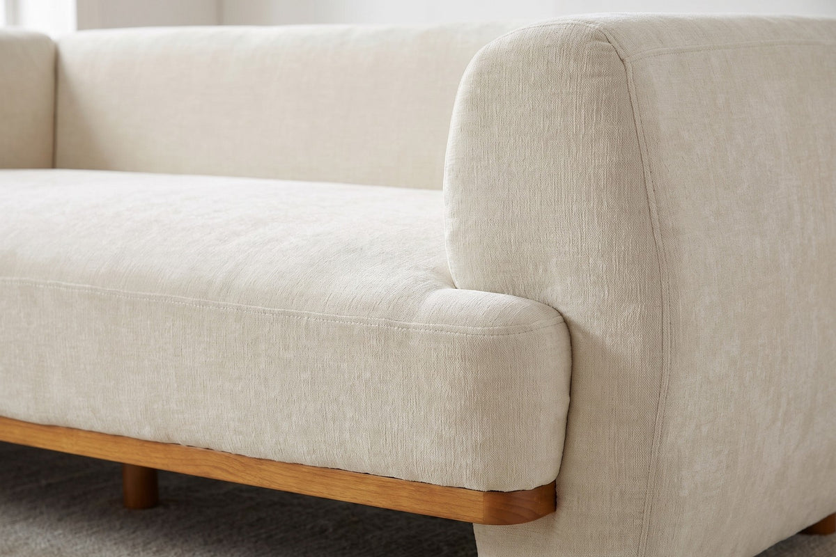 Beige Chenille, Up Close