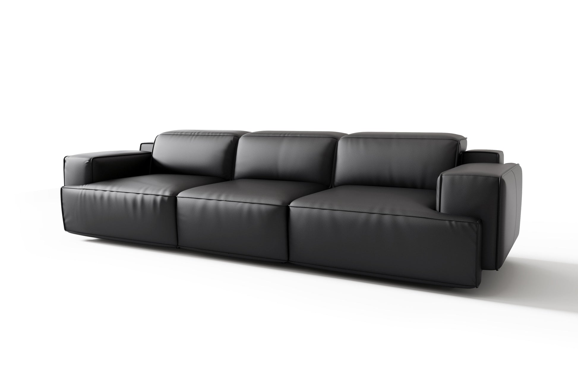 Bain Leather Power Reclining Sofa